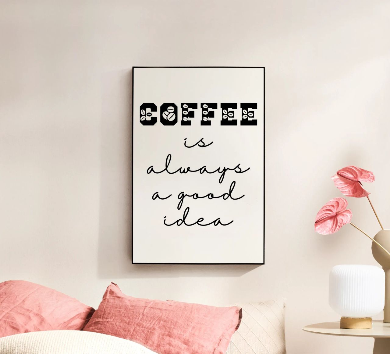 Coffee is Always a Good Idea plexiglass da Shark Printables