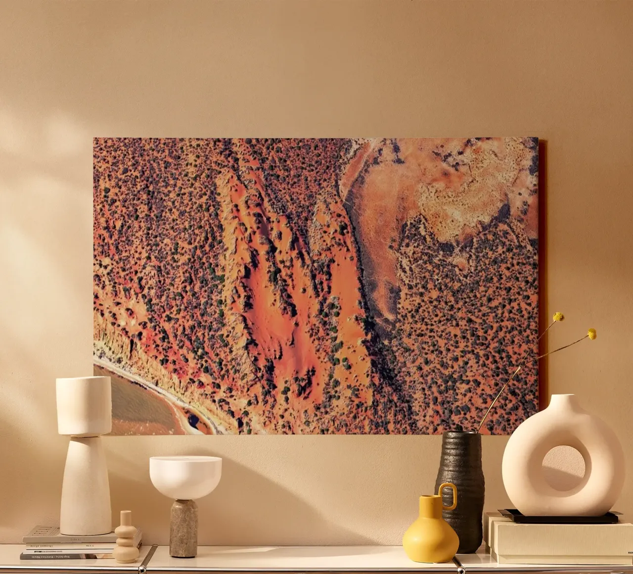 Shark Bay 11 tela con Cornice a cassetta da Simon Butterworth
