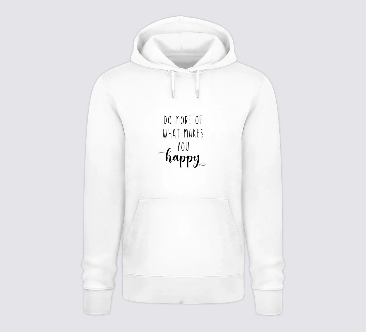 Do More of What Makes You Happy Motivational felpa con cappuccio da Shark Printables
