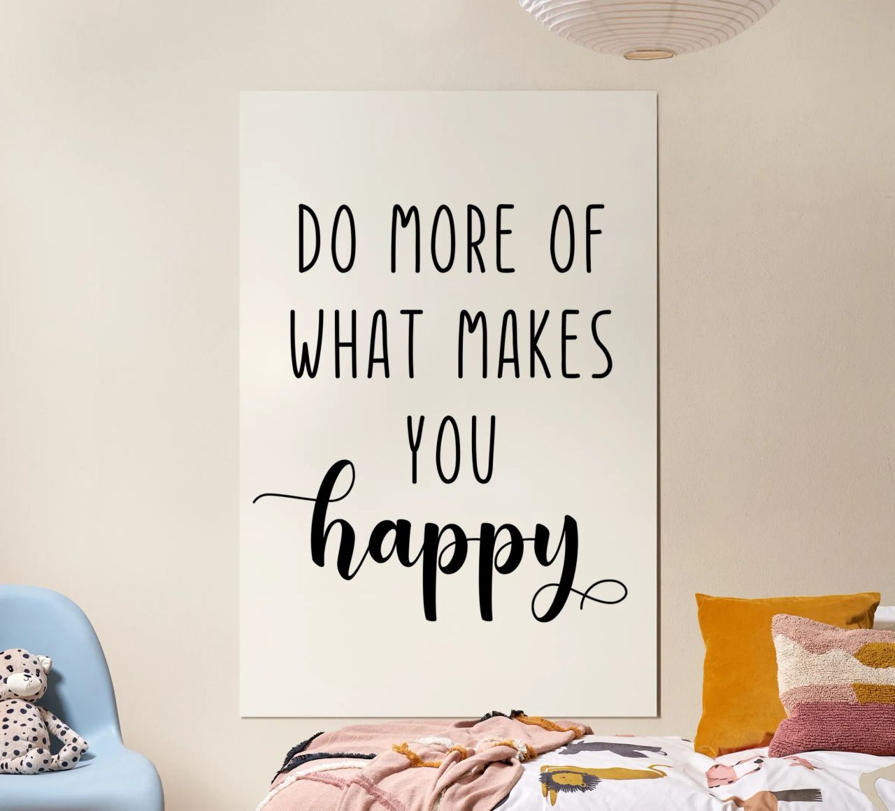 Do More of What Makes You Happy Motivational carta hahnemühle da Shark Printables