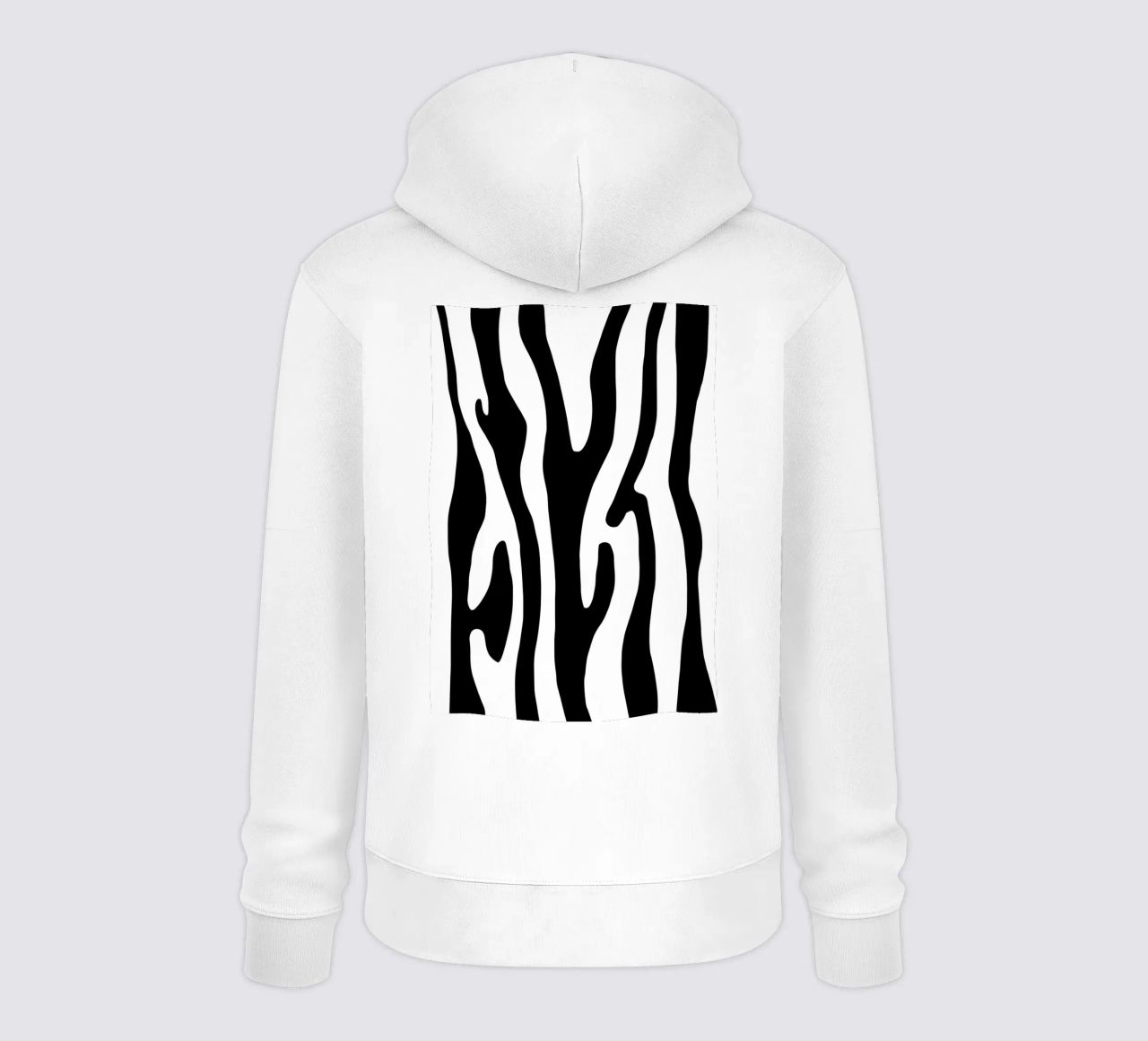 Zebra felpa con cappuccio da BAINAI