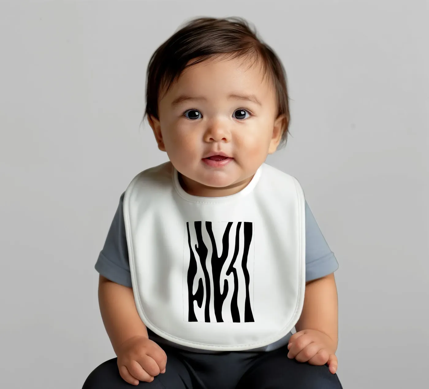 Zebra Babylätzchen von BAINAI