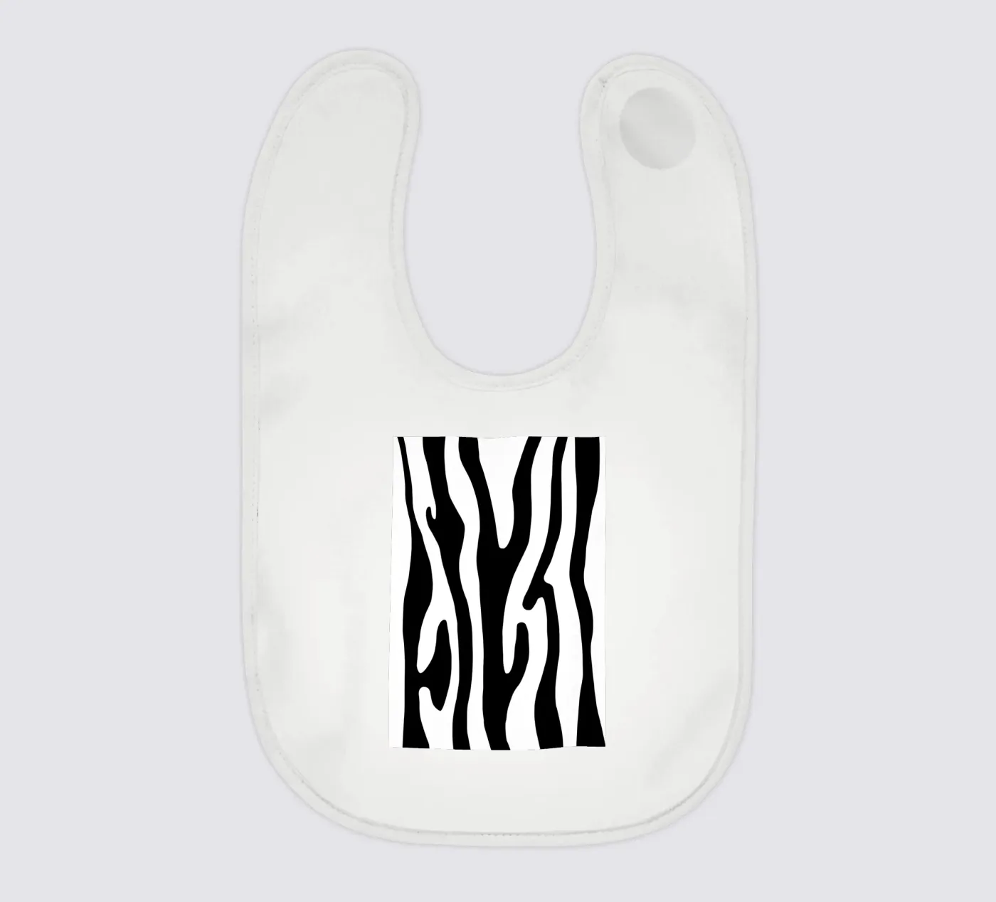 Zebra baby bib by BAINAI