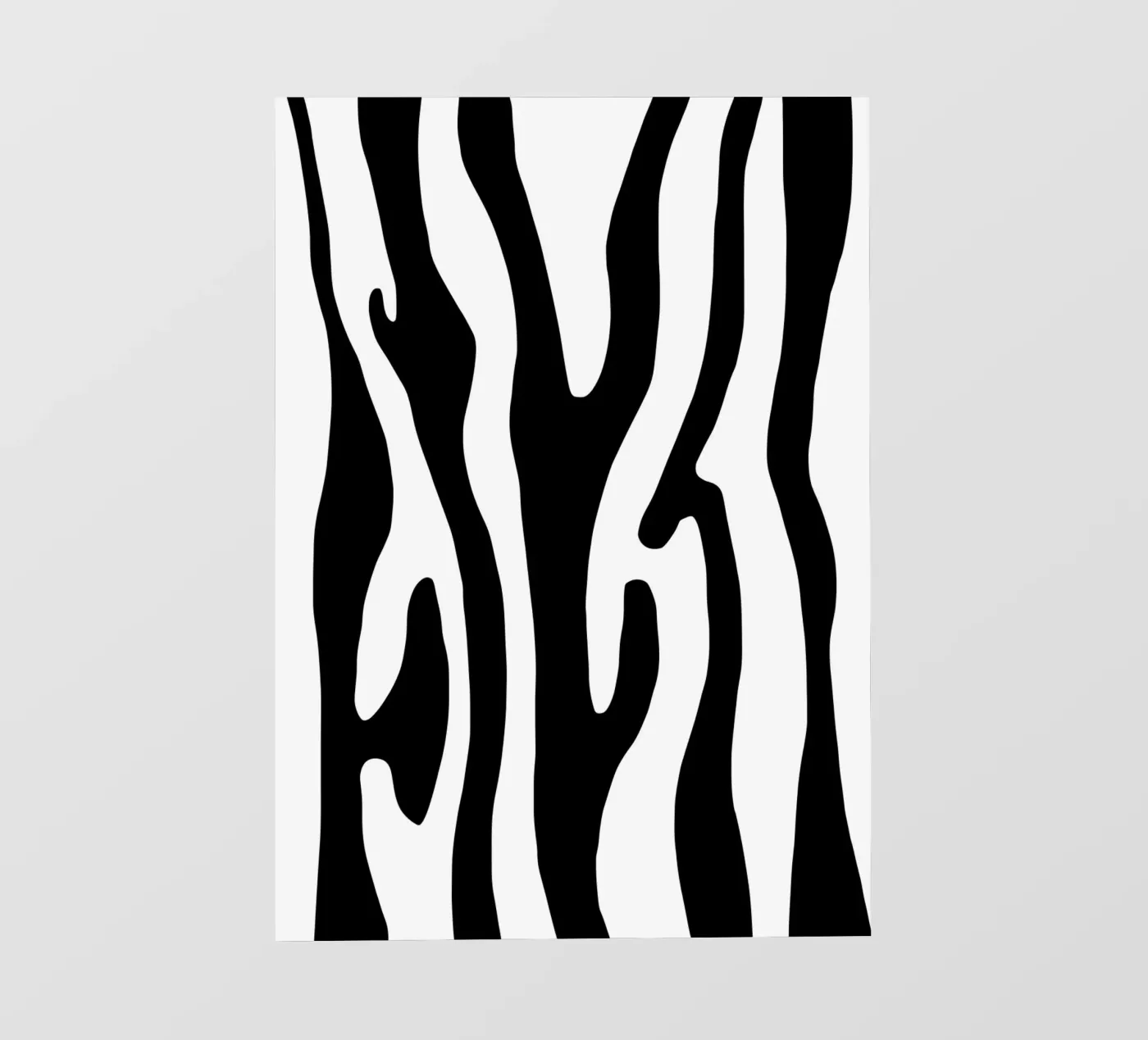 Zebra fotobehang van BAINAI