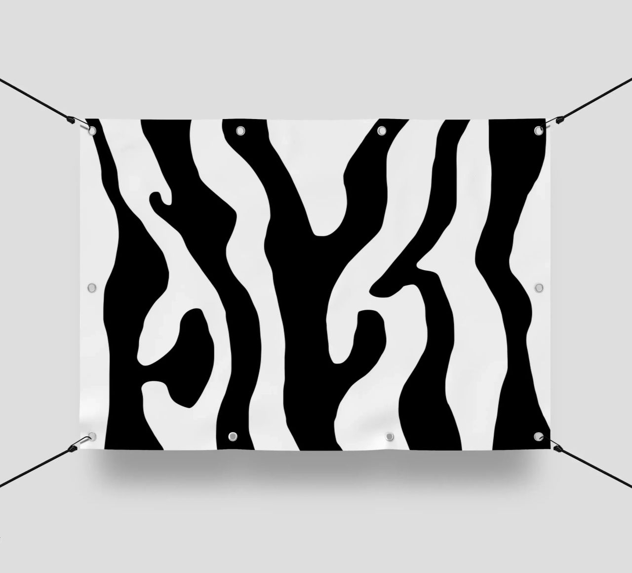 Zebra telo in pvc da BAINAI