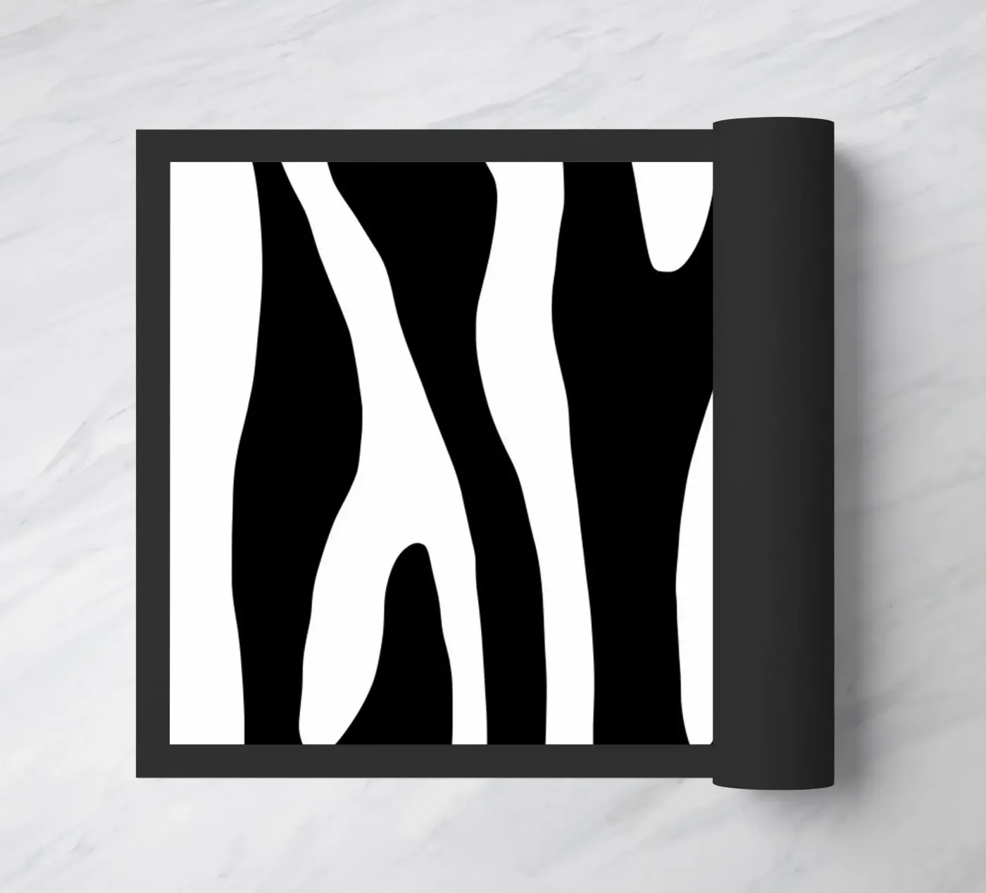 Zebra Fußmatte von BAINAI