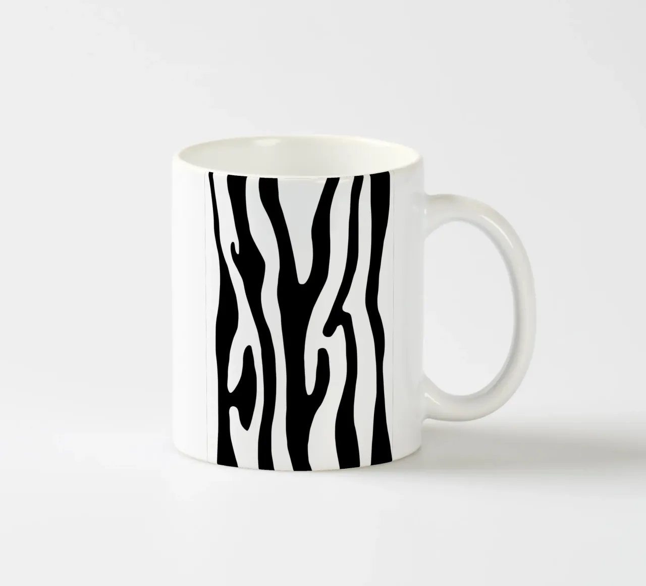 Zebra ceramic mug by BAINAI
