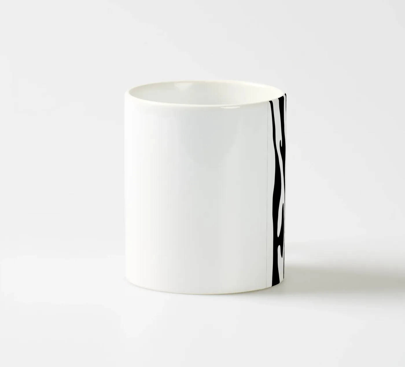 Zebra ceramic mug by BAINAI