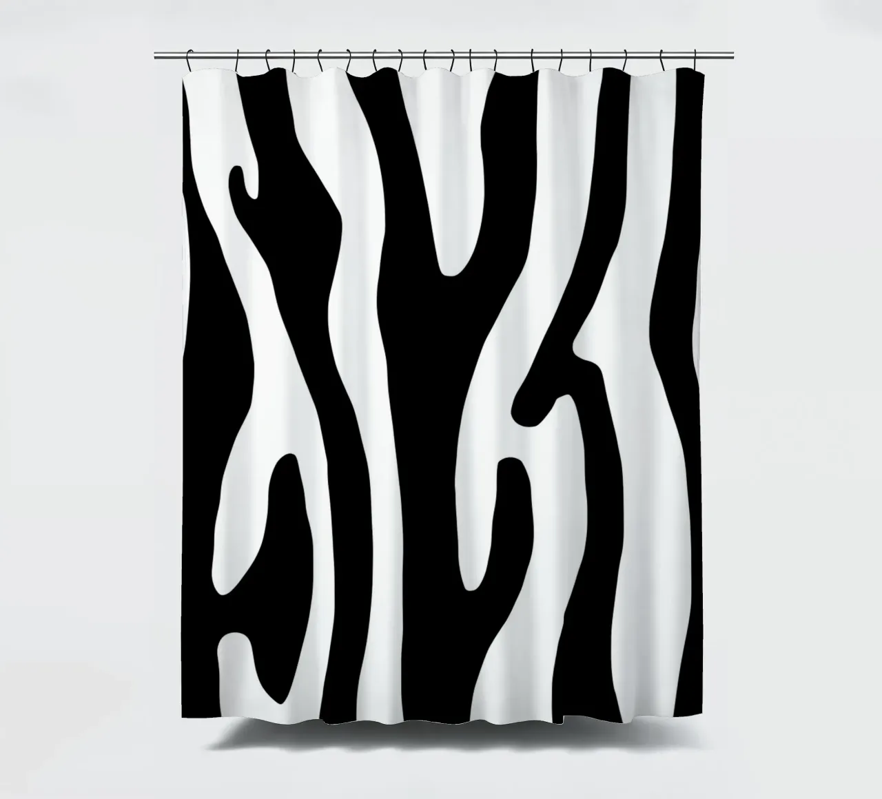 Zebra Duschvorhang von BAINAI