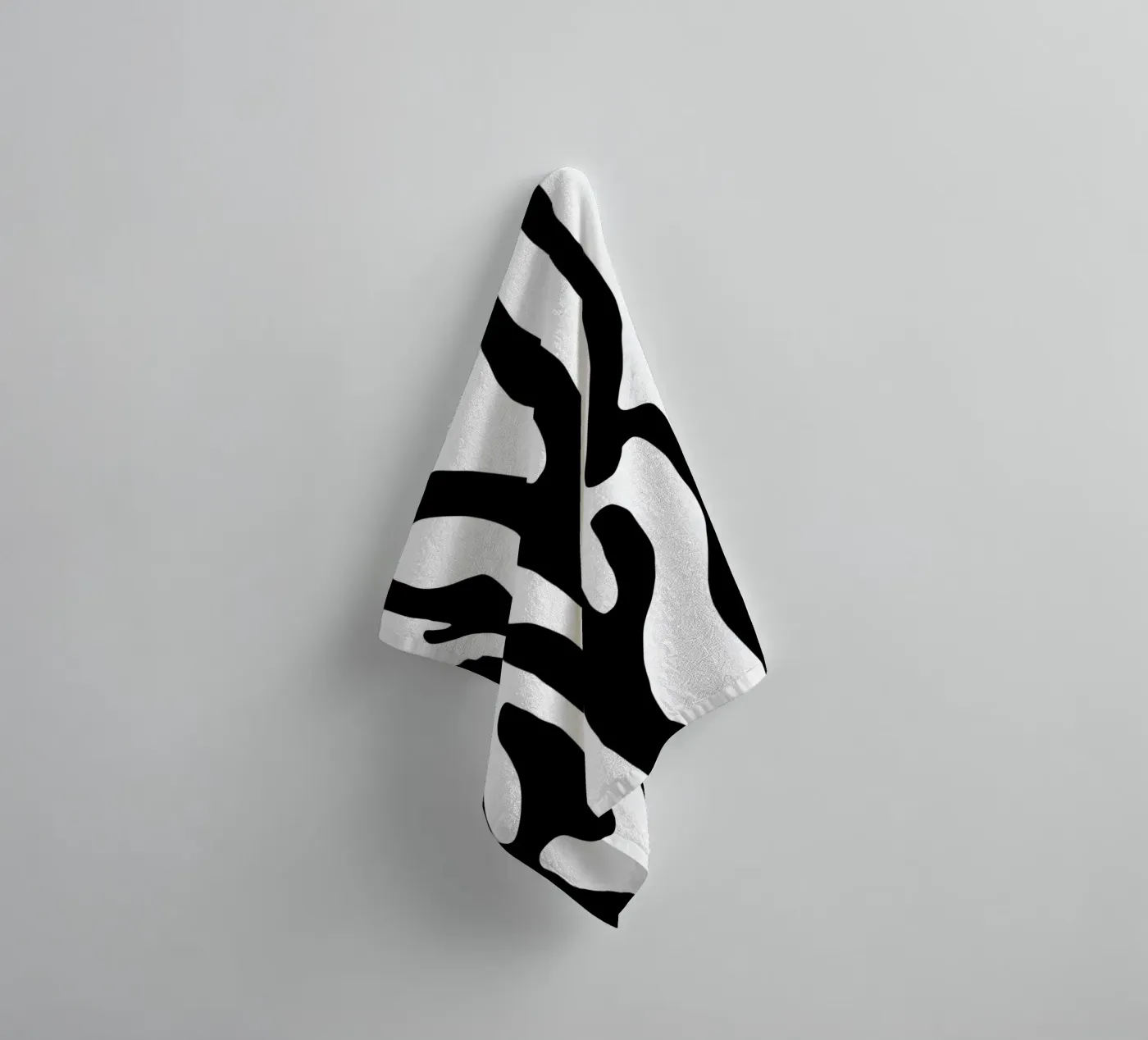 Zebra badhanddoek van BAINAI