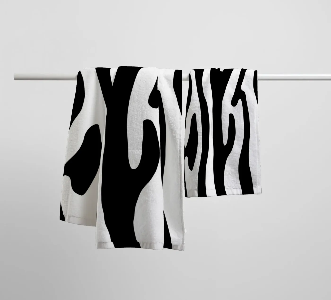 Zebra badhanddoek van BAINAI