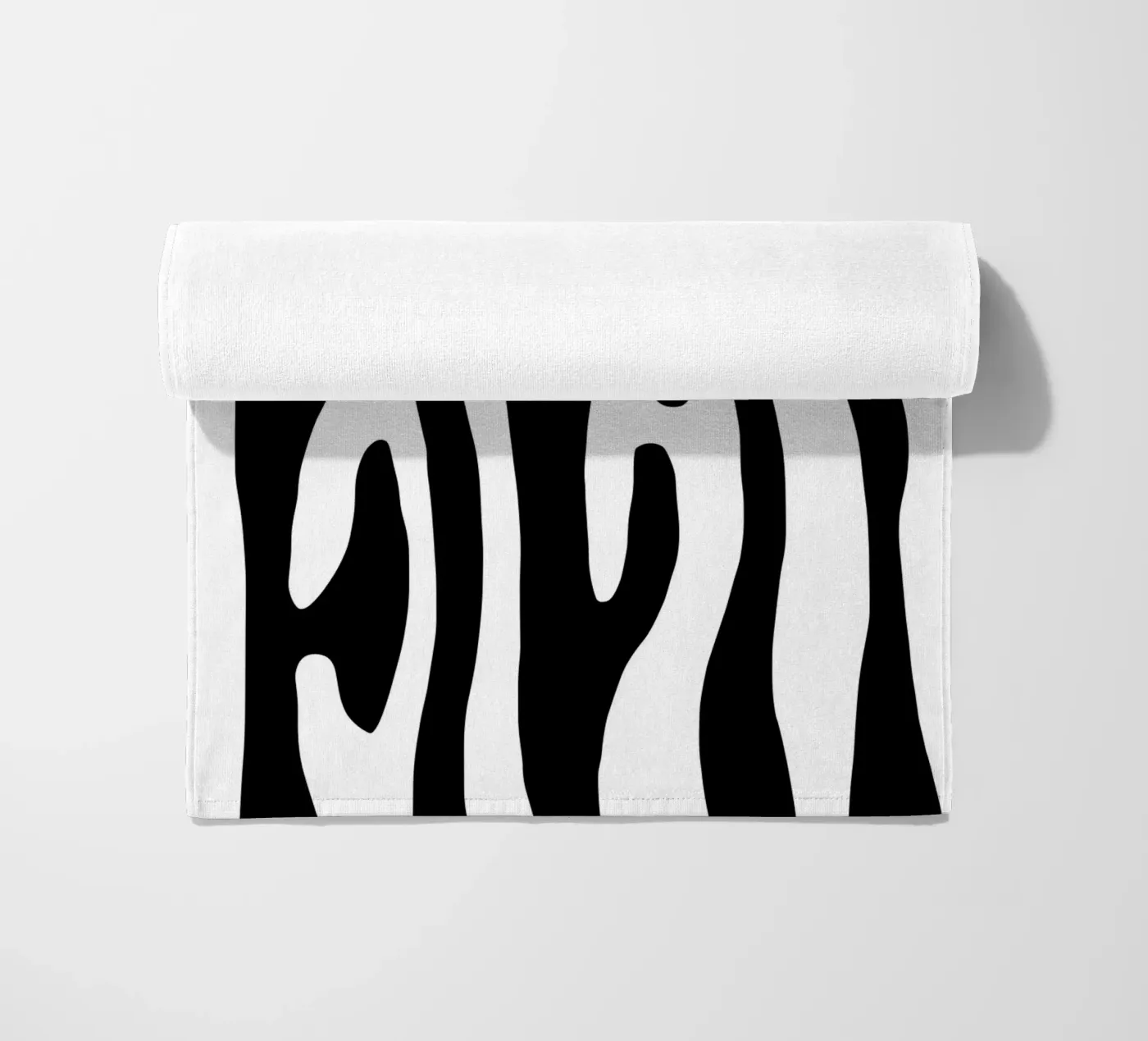 Zebra strandhanddoek van BAINAI