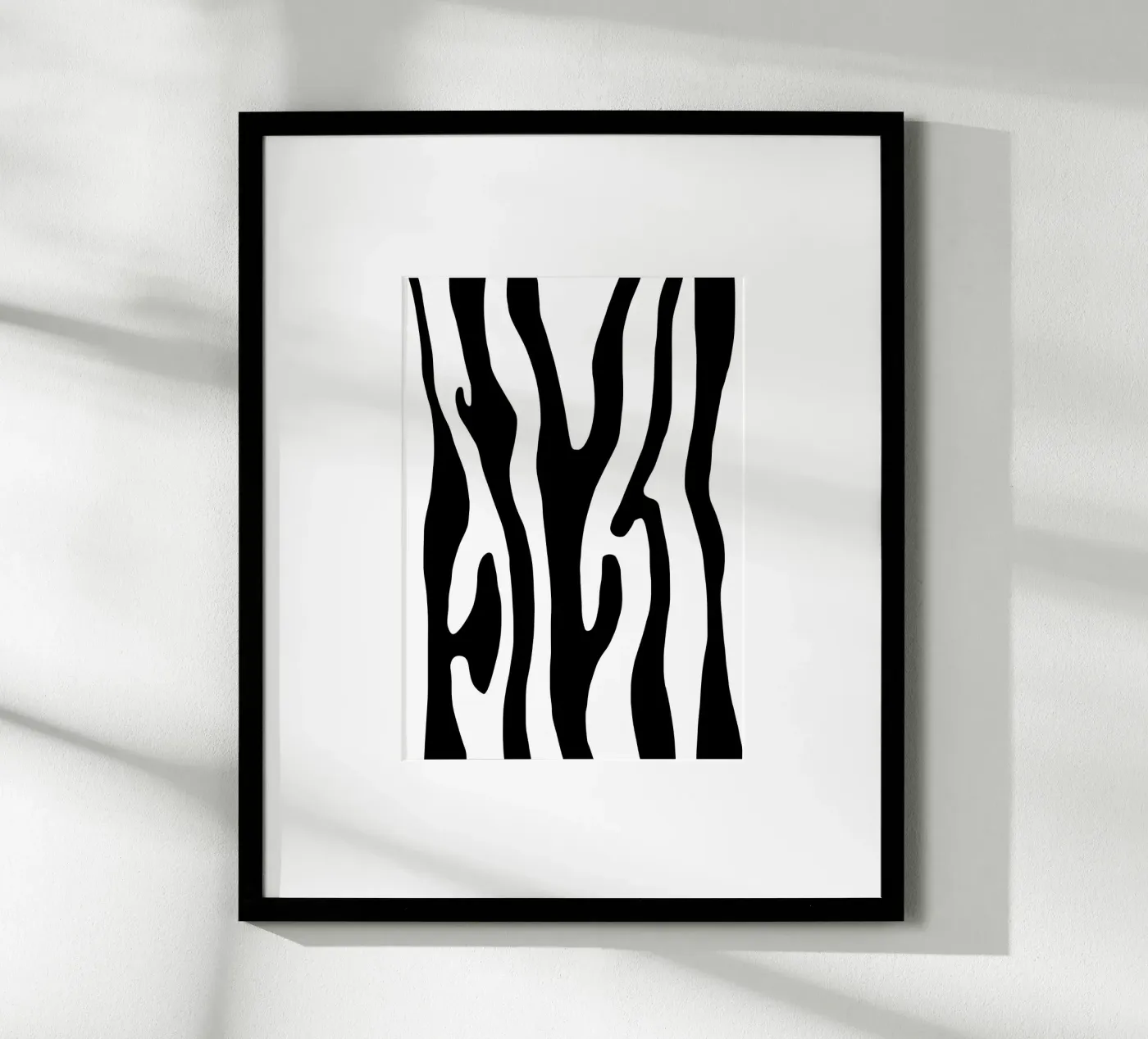 Zebra Poster von BAINAI