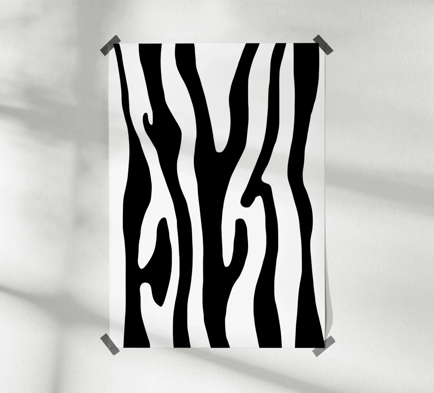 Zebra poster da BAINAI