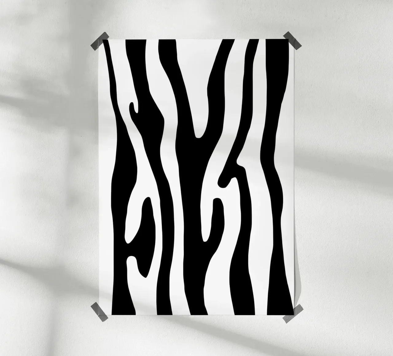 Zebra poster da BAINAI