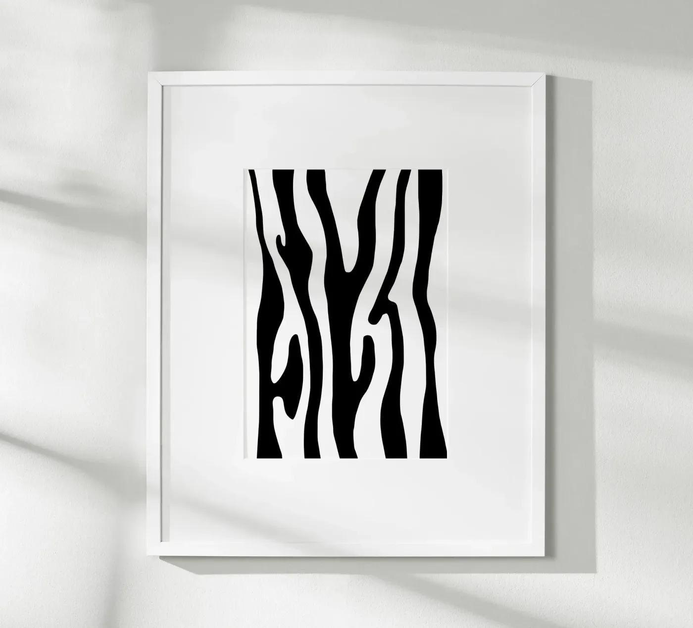 Zebra Poster von BAINAI