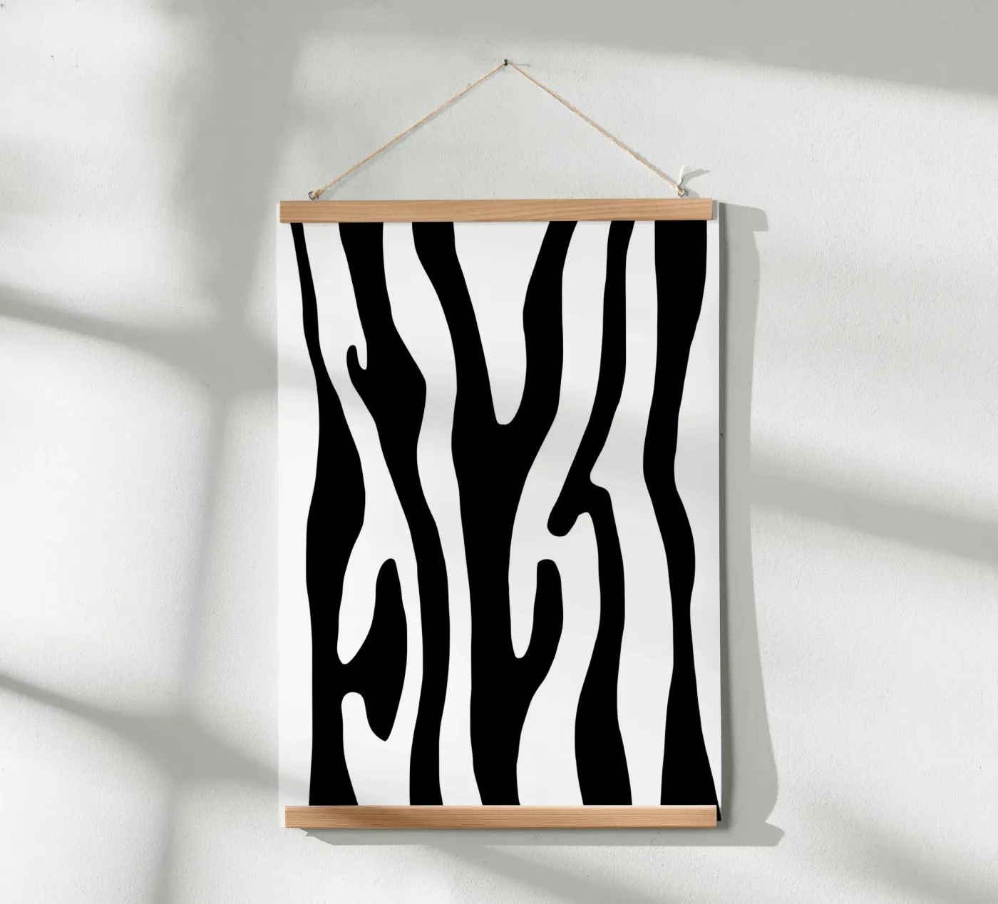 Zebra Poster von BAINAI