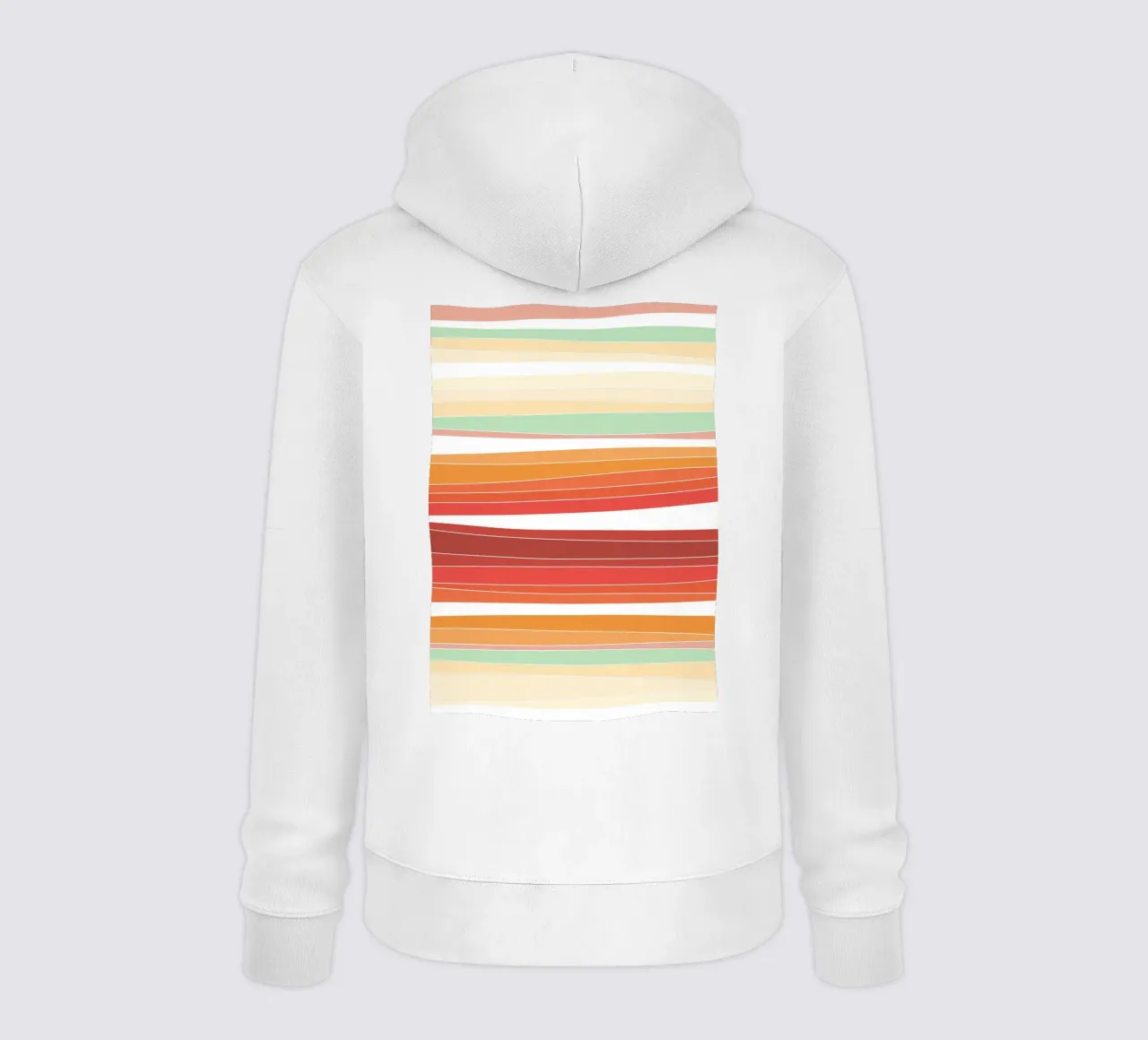 Retro lines felpa con cappuccio da BAINAI