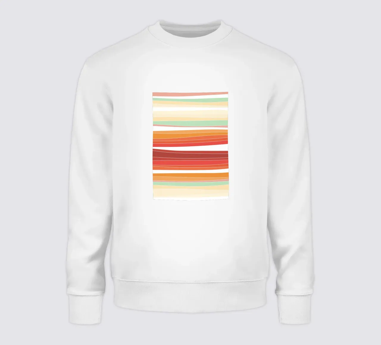 Retro lines sweatshirt van BAINAI