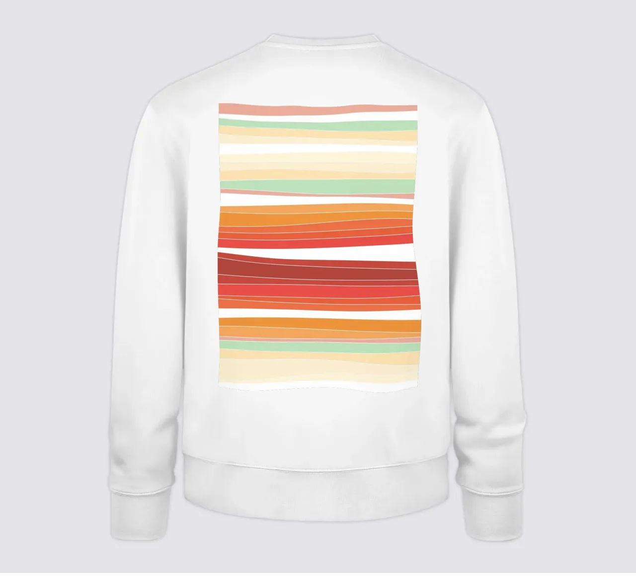 Retro lines sweatshirt van BAINAI