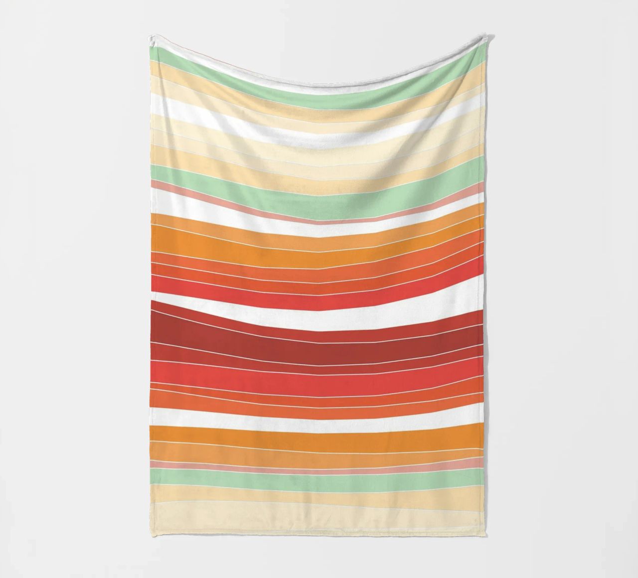 Retro lines coperta in pile da BAINAI