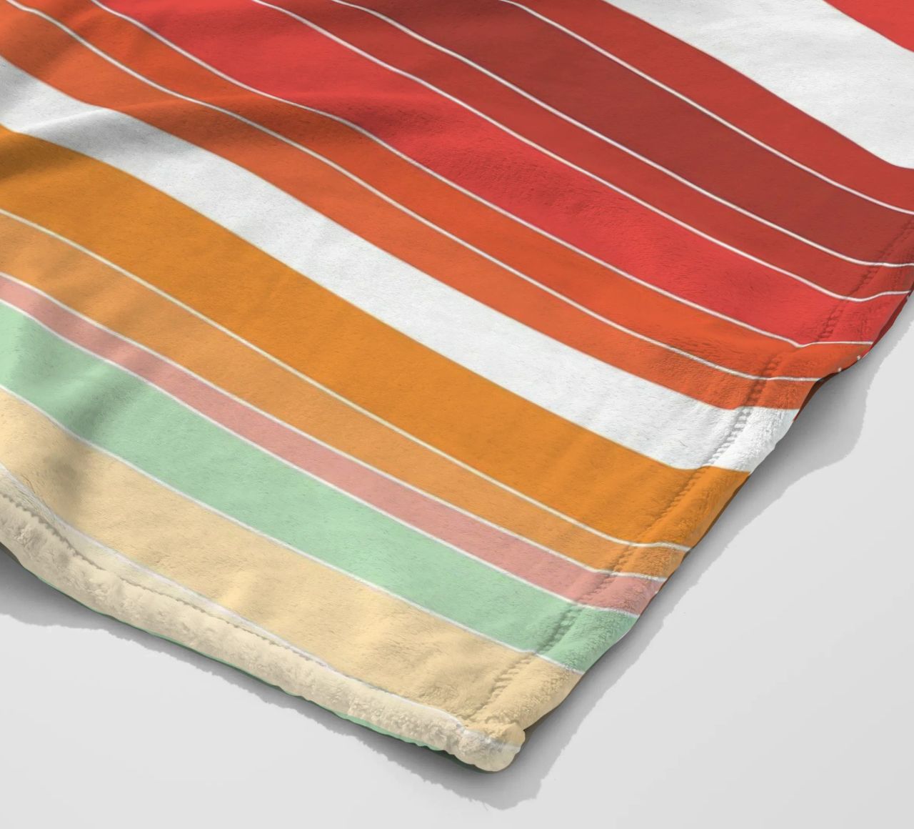 Retro lines coperta in pile da BAINAI