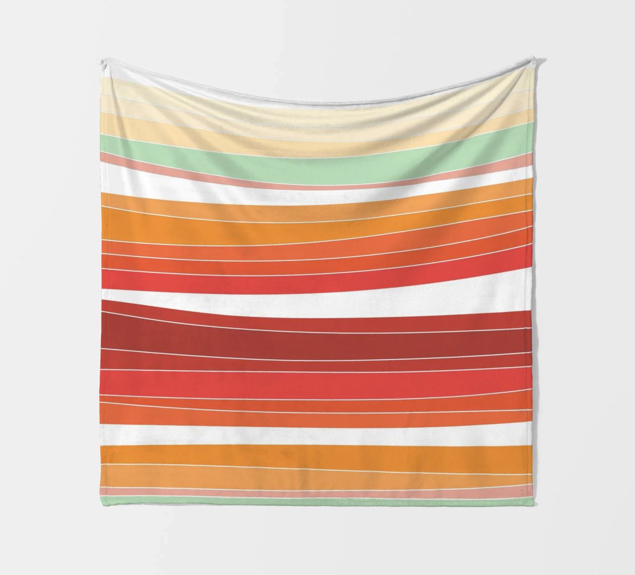 Retro lines coperta in pile da BAINAI