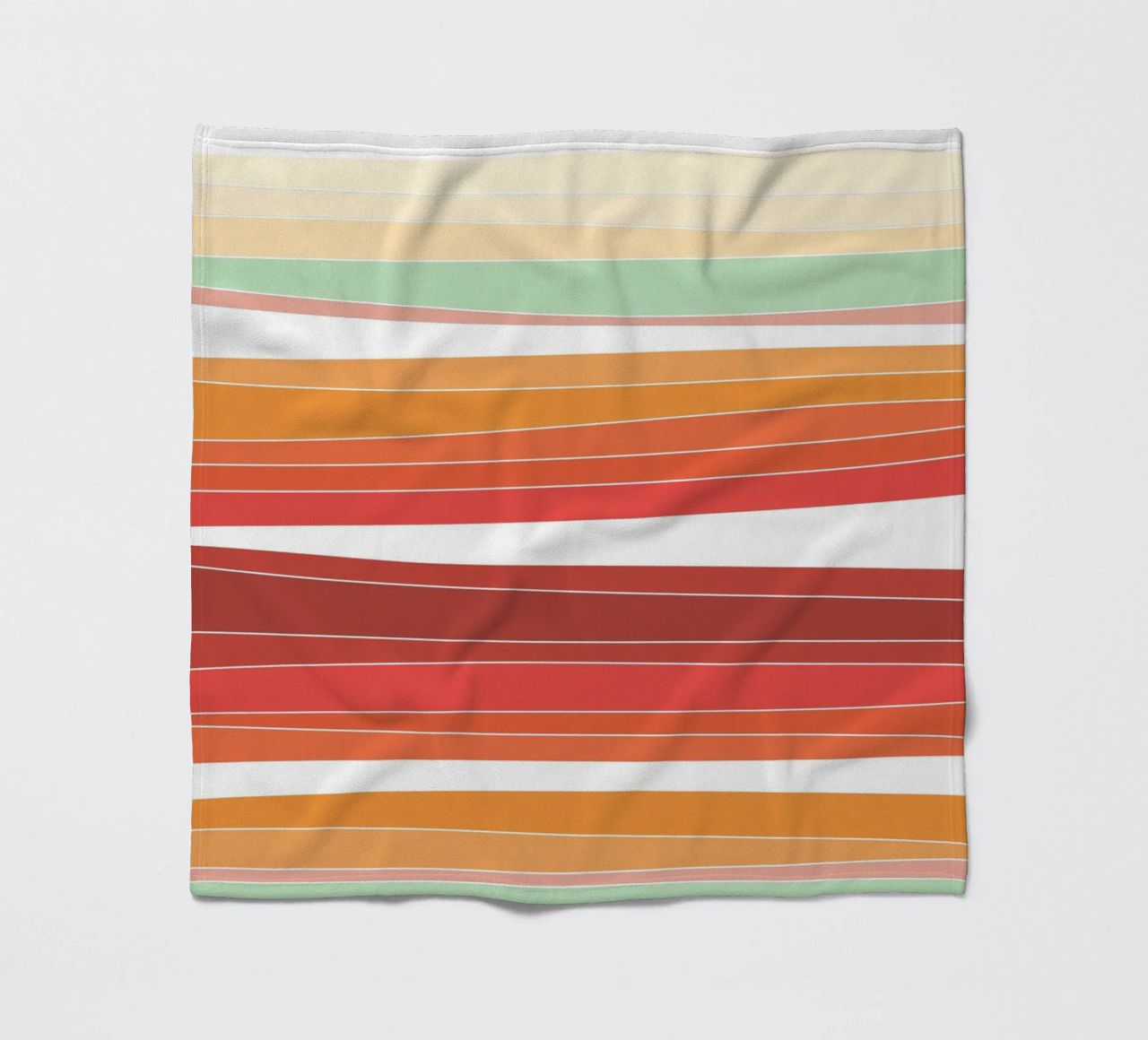 Retro lines coperta in pile da BAINAI