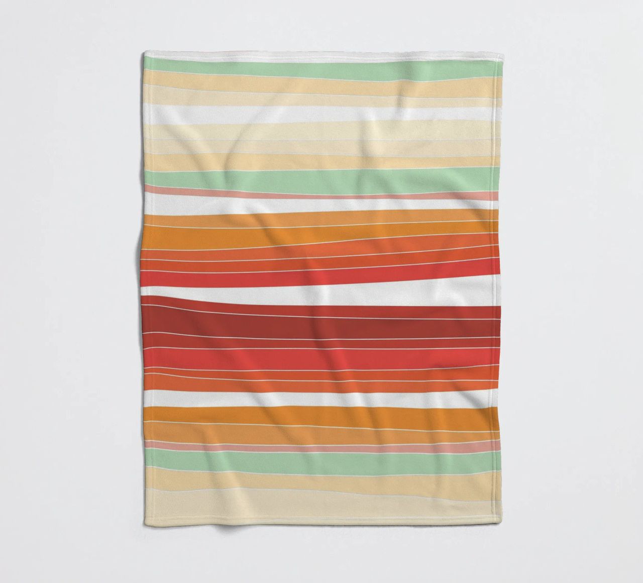 Retro lines coperta in pile da BAINAI