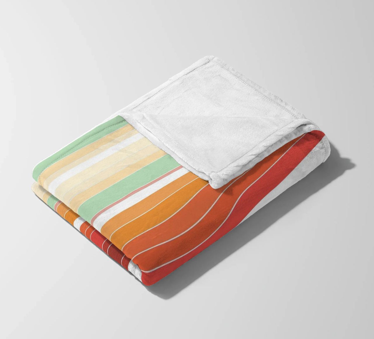 Retro lines coperta in pile da BAINAI