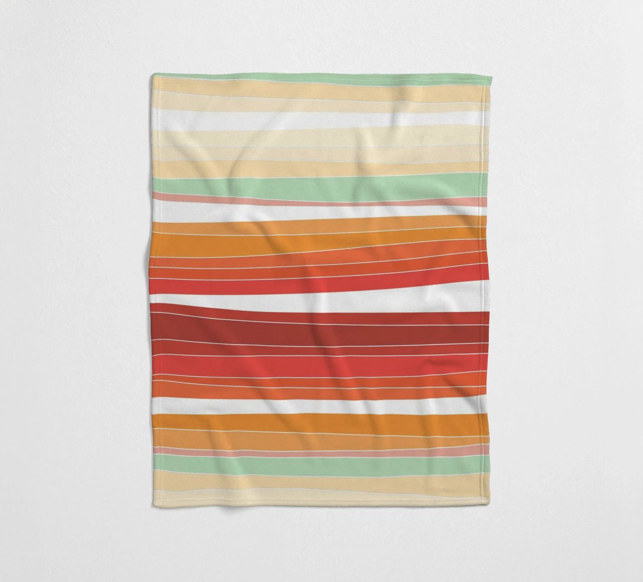 Retro lines coperta in pile da BAINAI