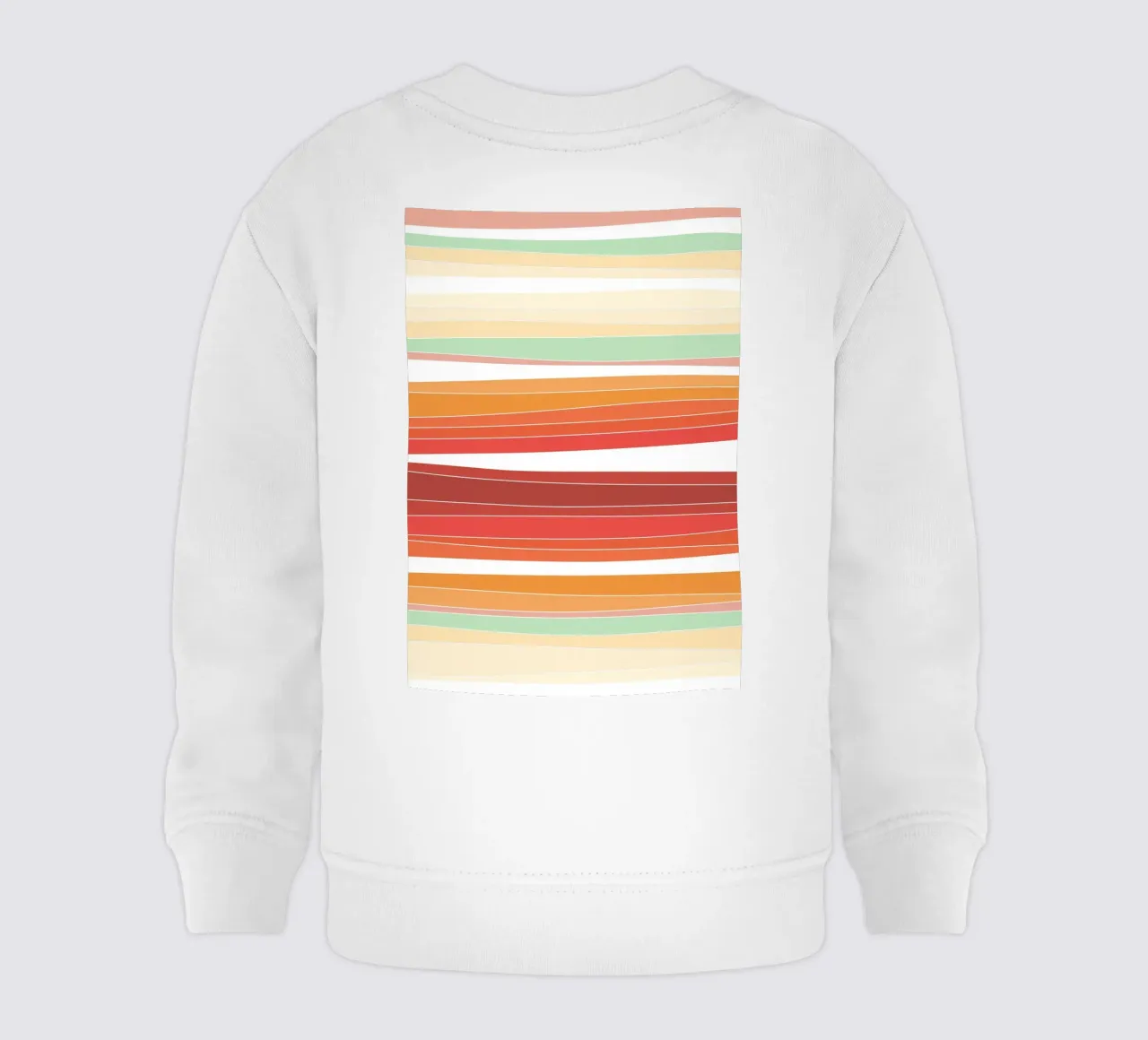 Retro lines felpa neonato da BAINAI