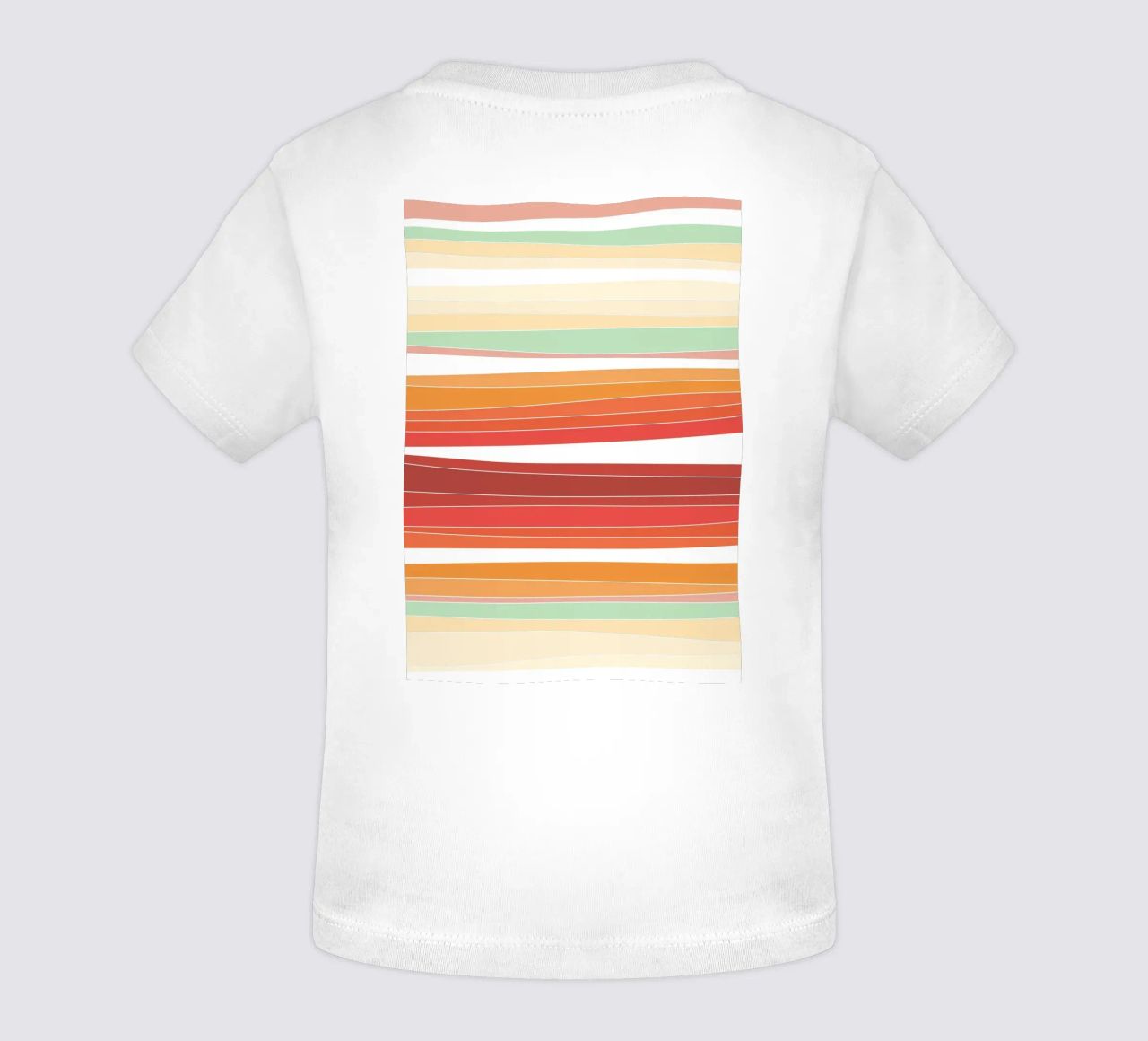 Retro lines maglietta neonato da BAINAI