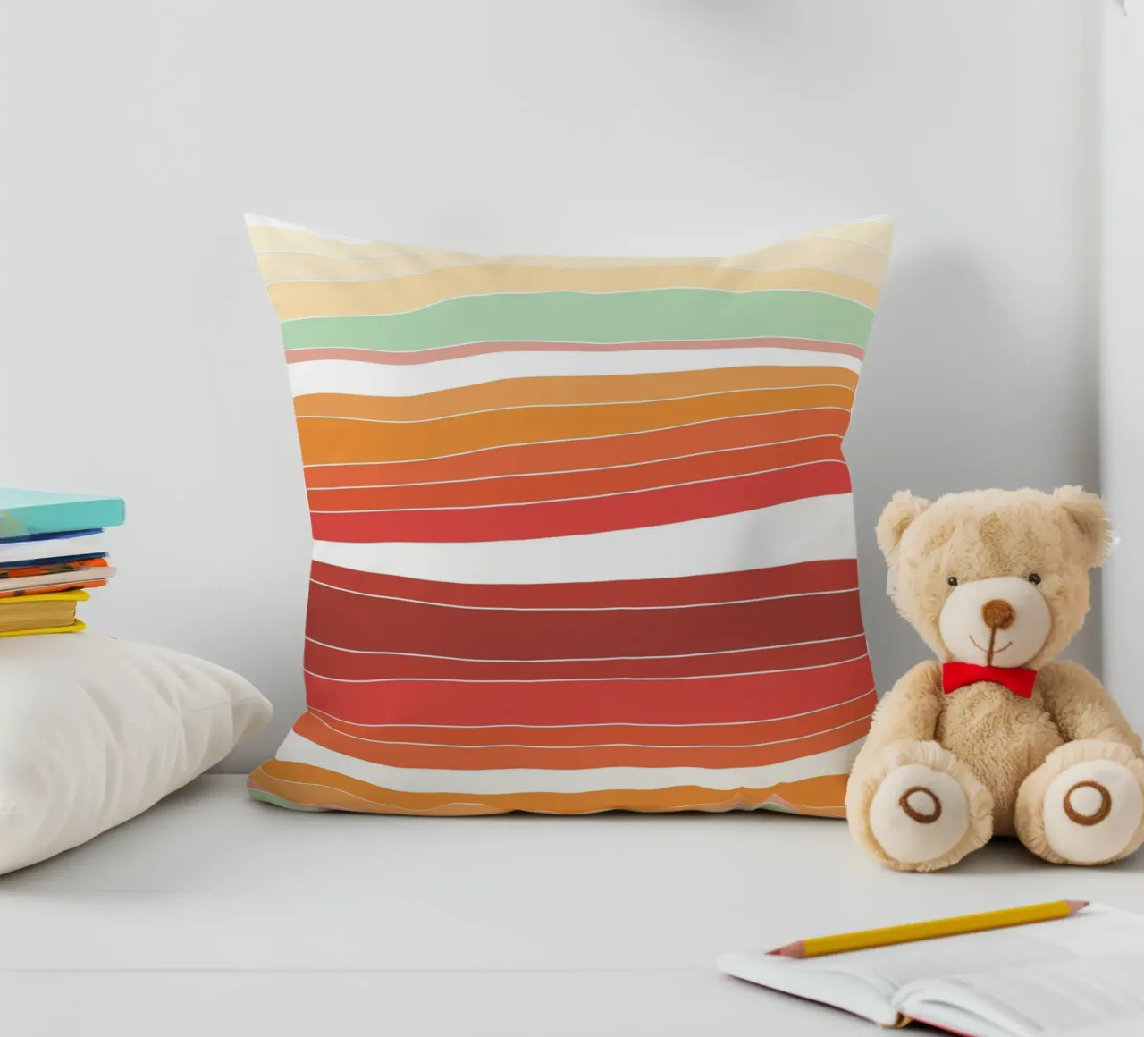 Retro lines cuscino da BAINAI