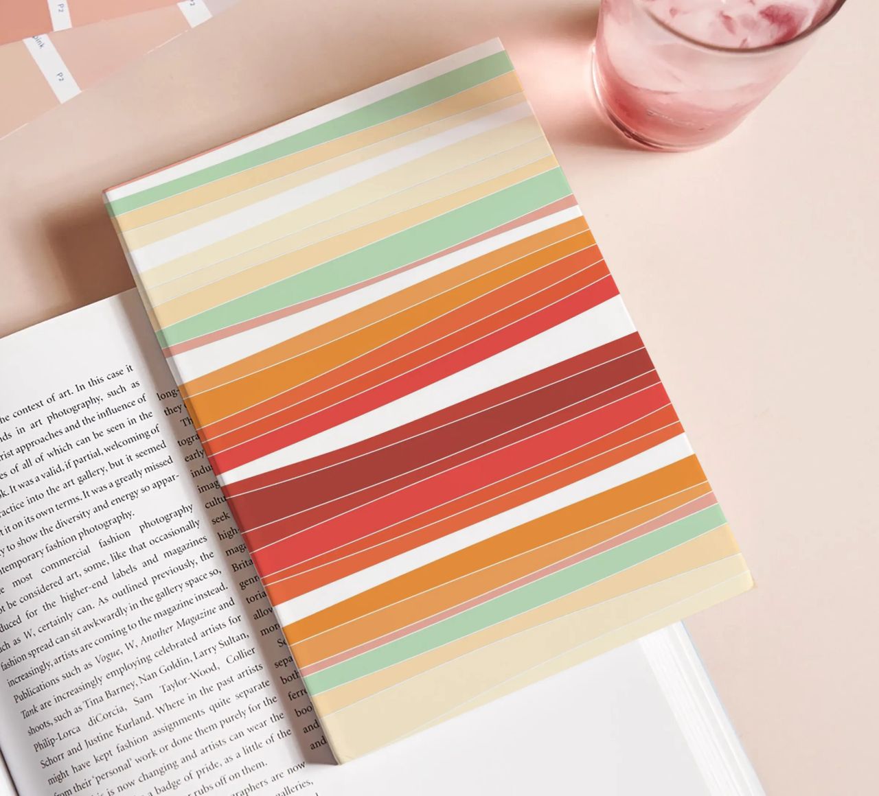 Retro lines notebook by BAINAI