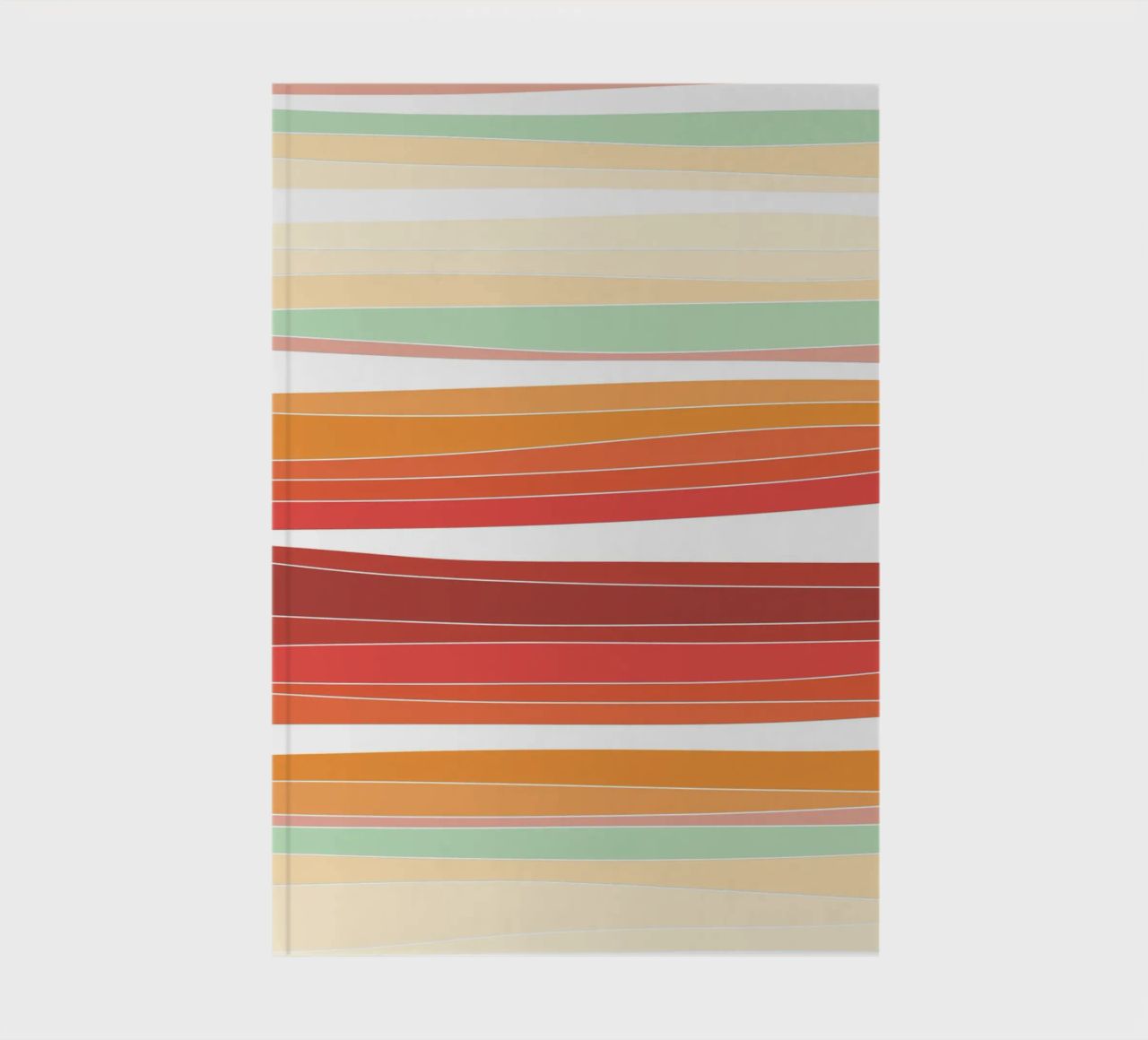 Retro lines notebook by BAINAI