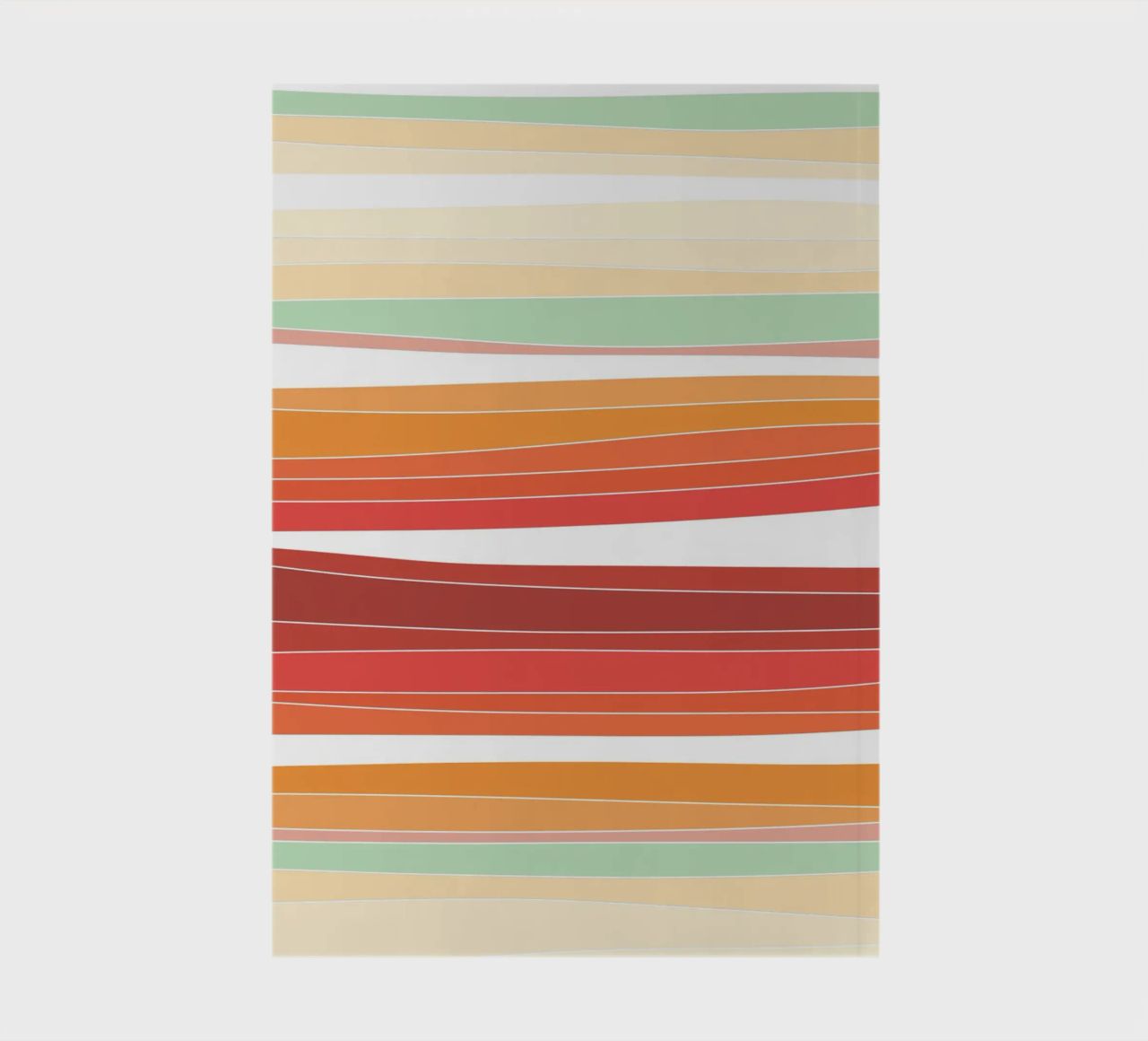 Retro lines notebook by BAINAI