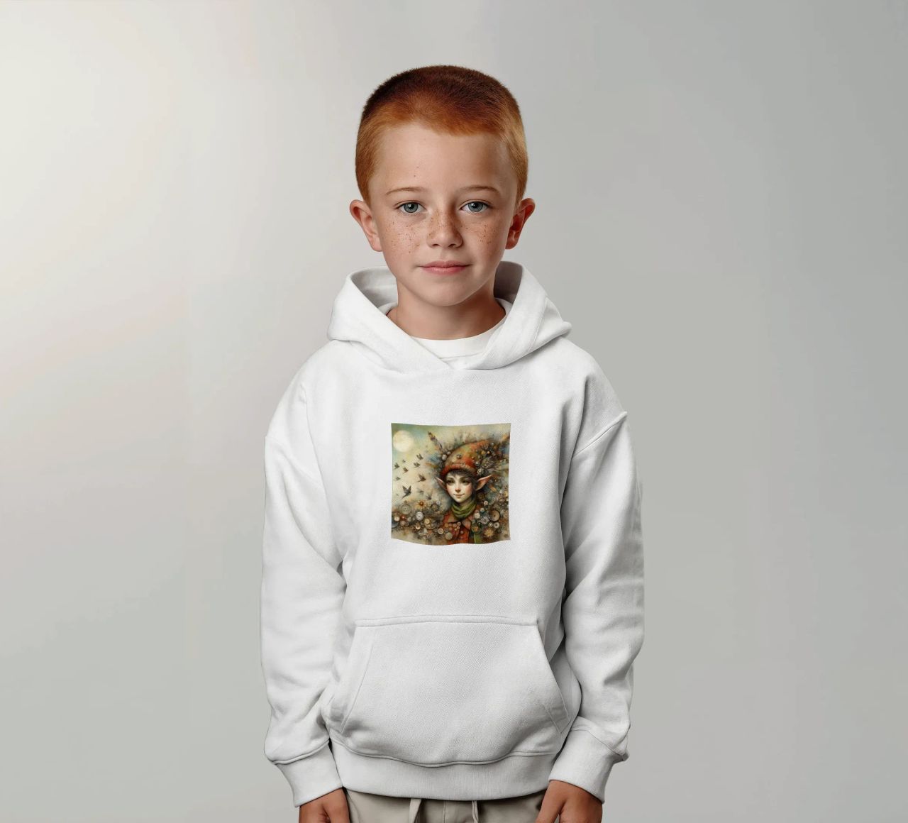 Een grillige elf kinder hoodie van ARTVI-SHOP
