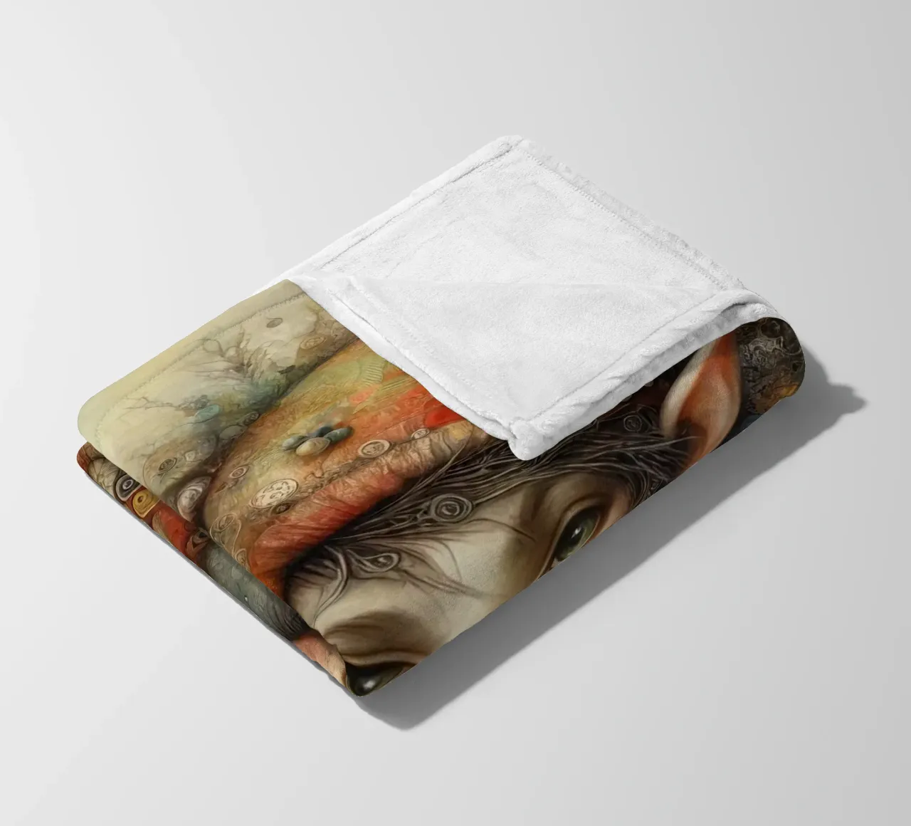 Un elfo stravagante coperta in pile da 🎁 ARTVI-SHOP