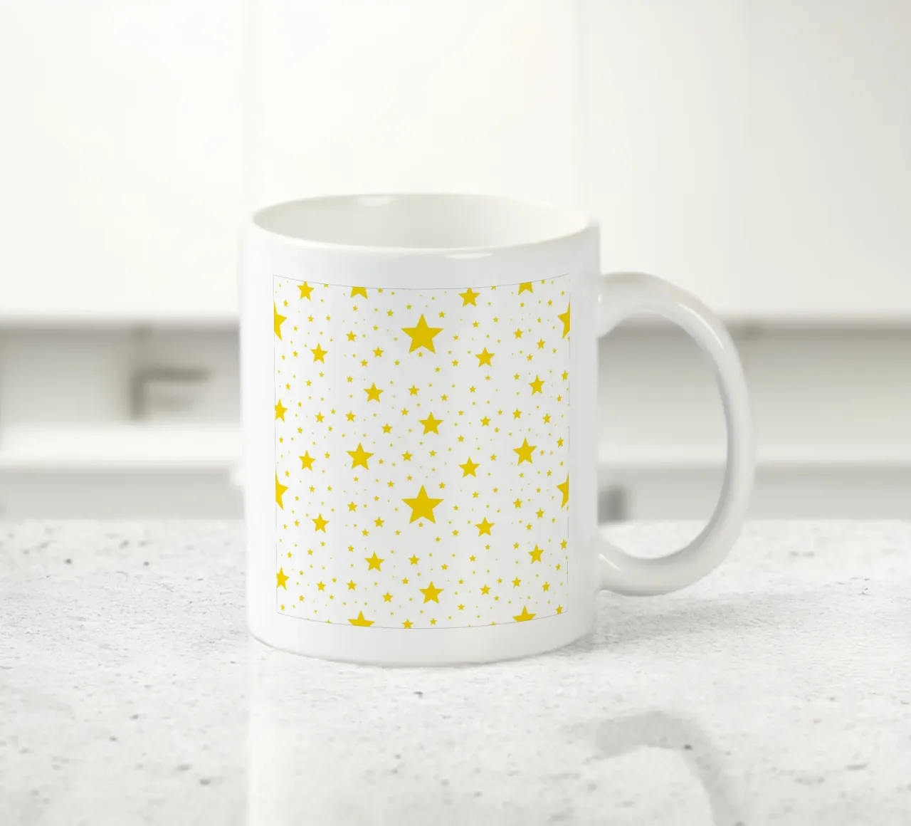 Sterne Muster tazza in ceramica da BAINAI
