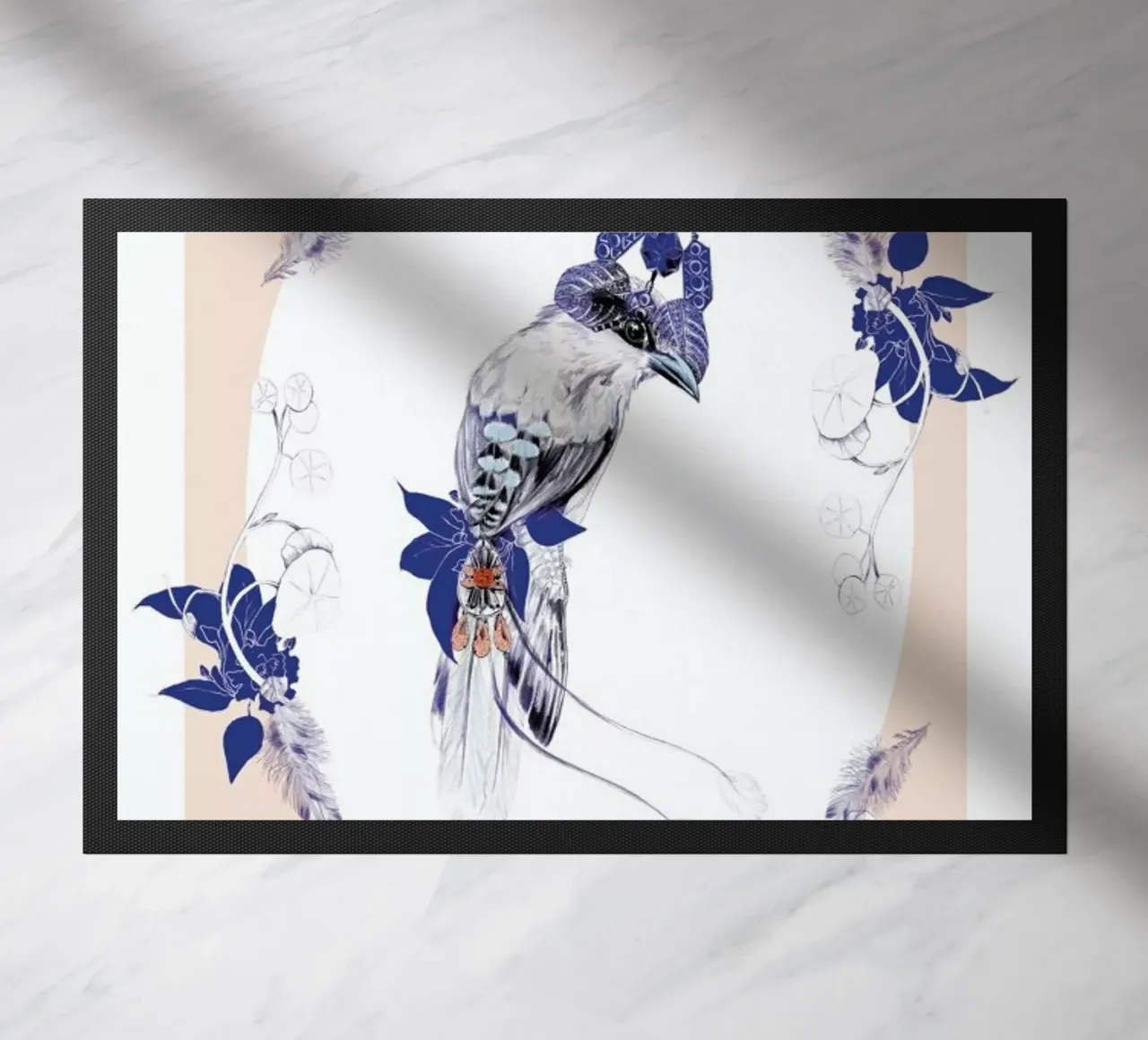 Magpie Bird Pink zerbino da La Scarlatte