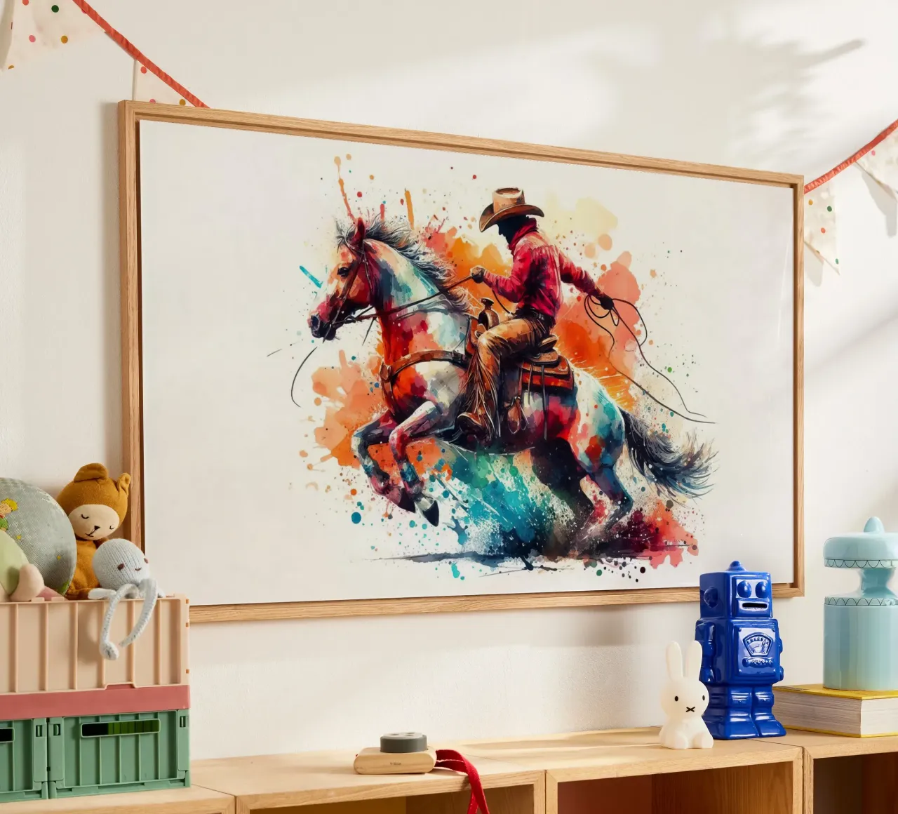 Cowboy americano, rodeo americano plexiglass da 🎁 ARTVI-SHOP