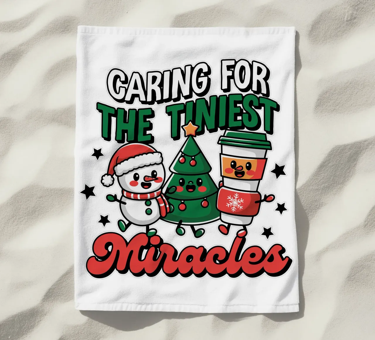 Caring for the Tiniest Miracles telo mare da edsonramosart