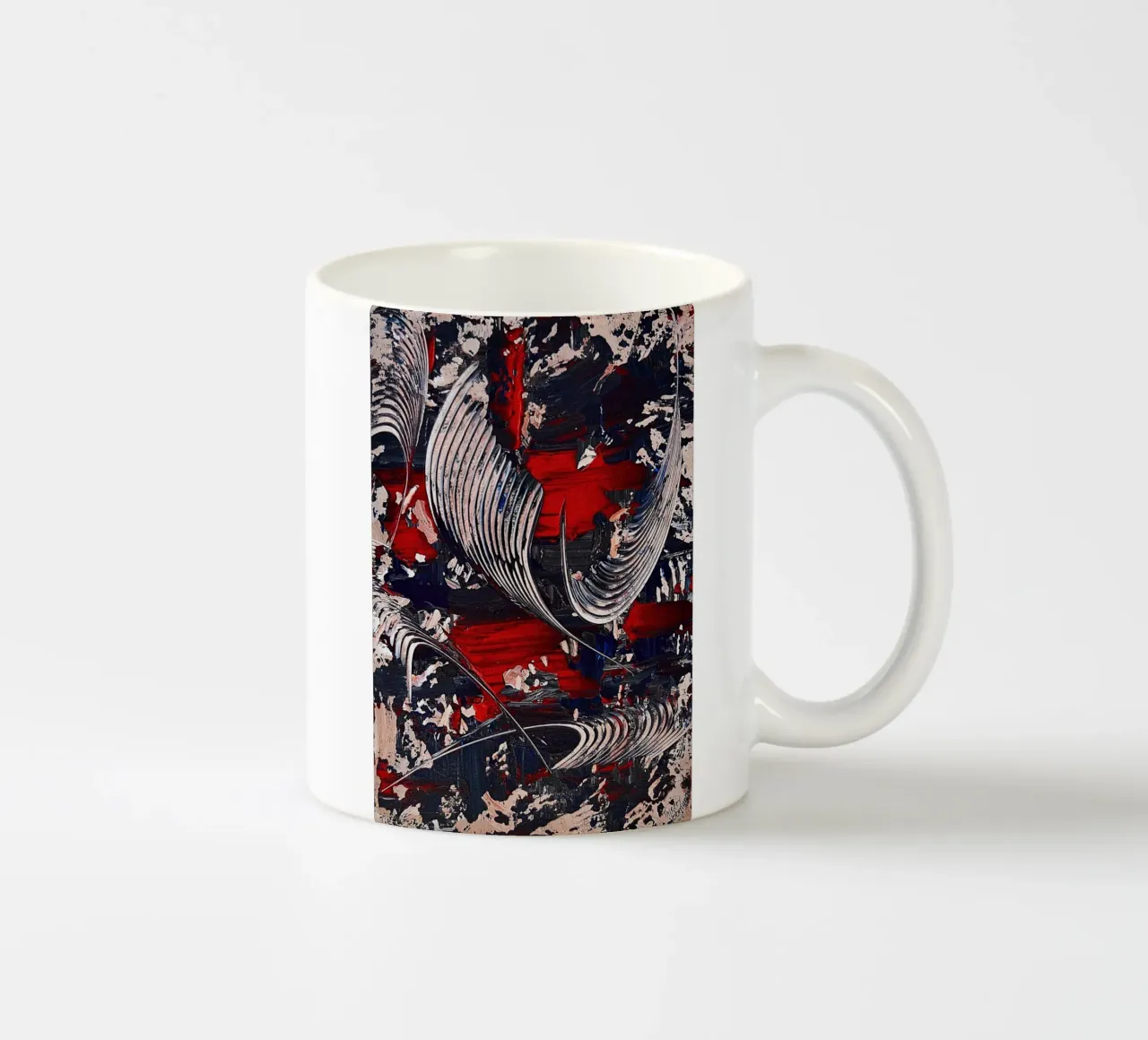 IDEAL GIFT 42 tazza in ceramica da Thierry Vobmann Abstract painting