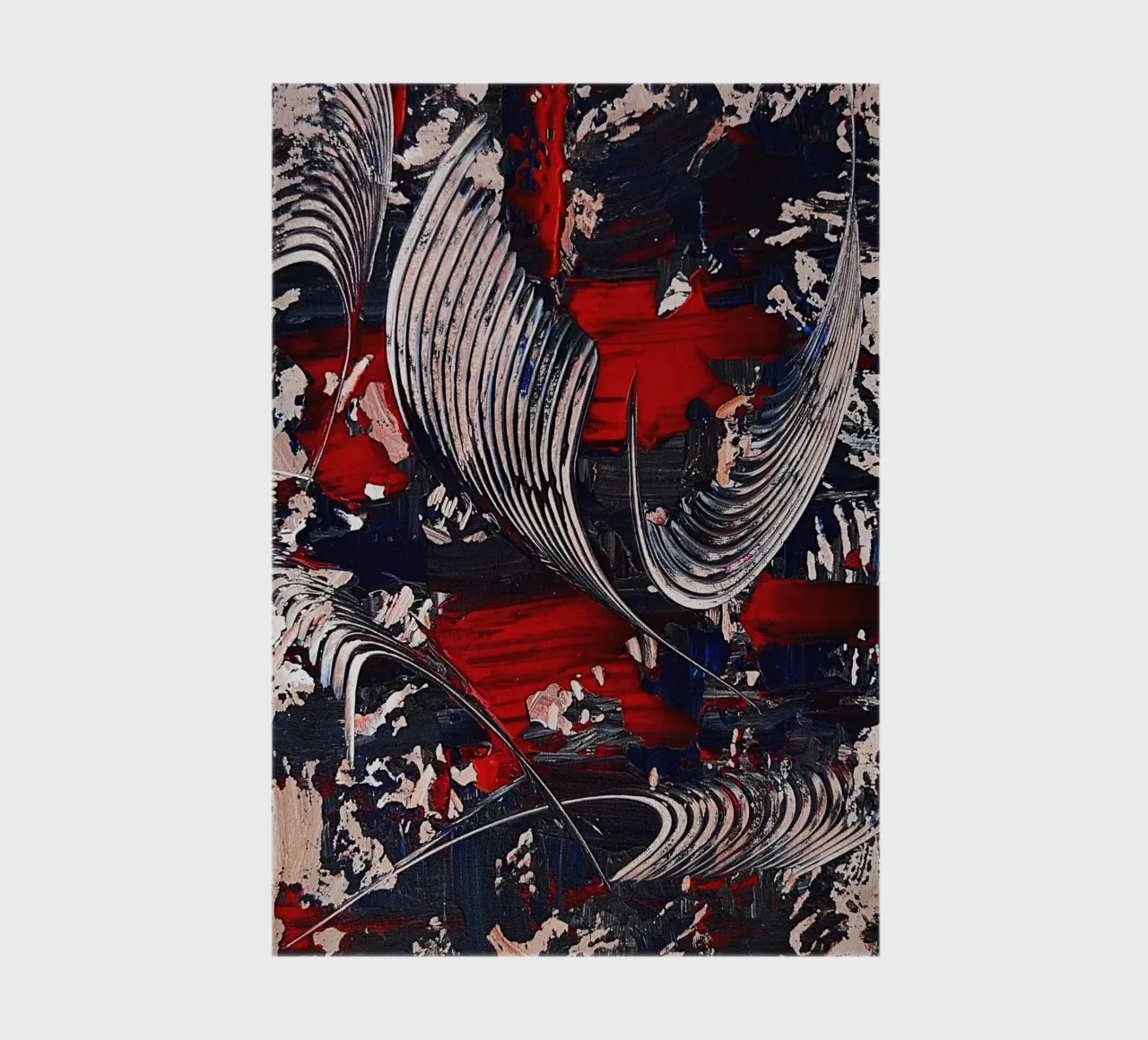 IDEAL GIFT 42 notebook by Thierry Vobmann Abstract painting