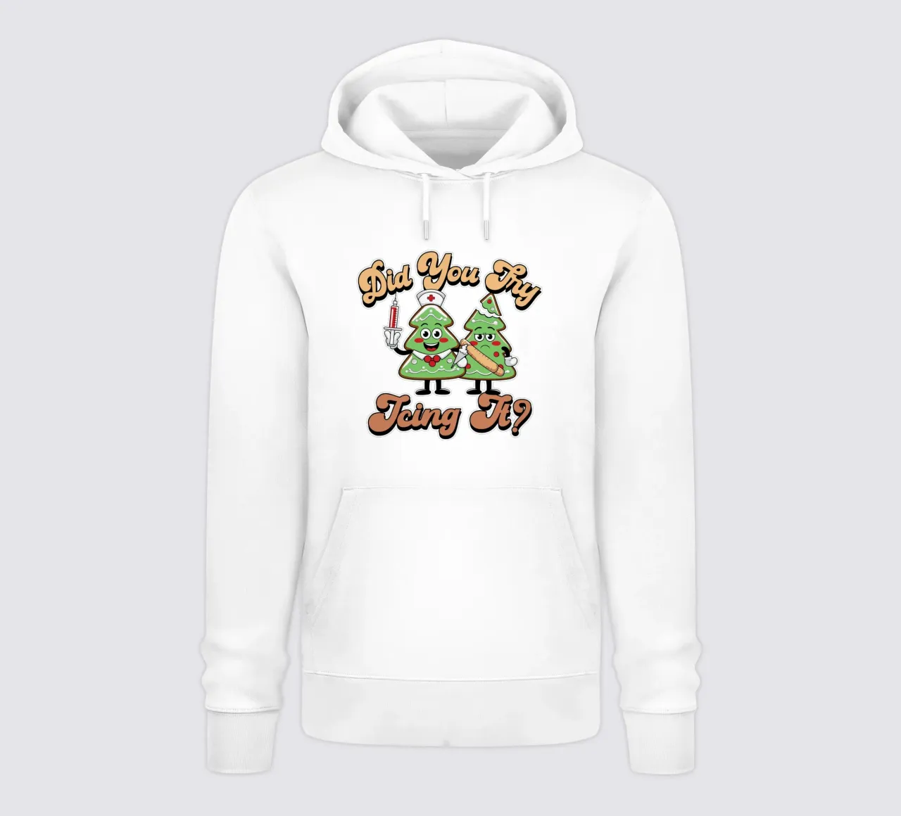 Did You Try Icing It felpa con cappuccio da edsonramosart