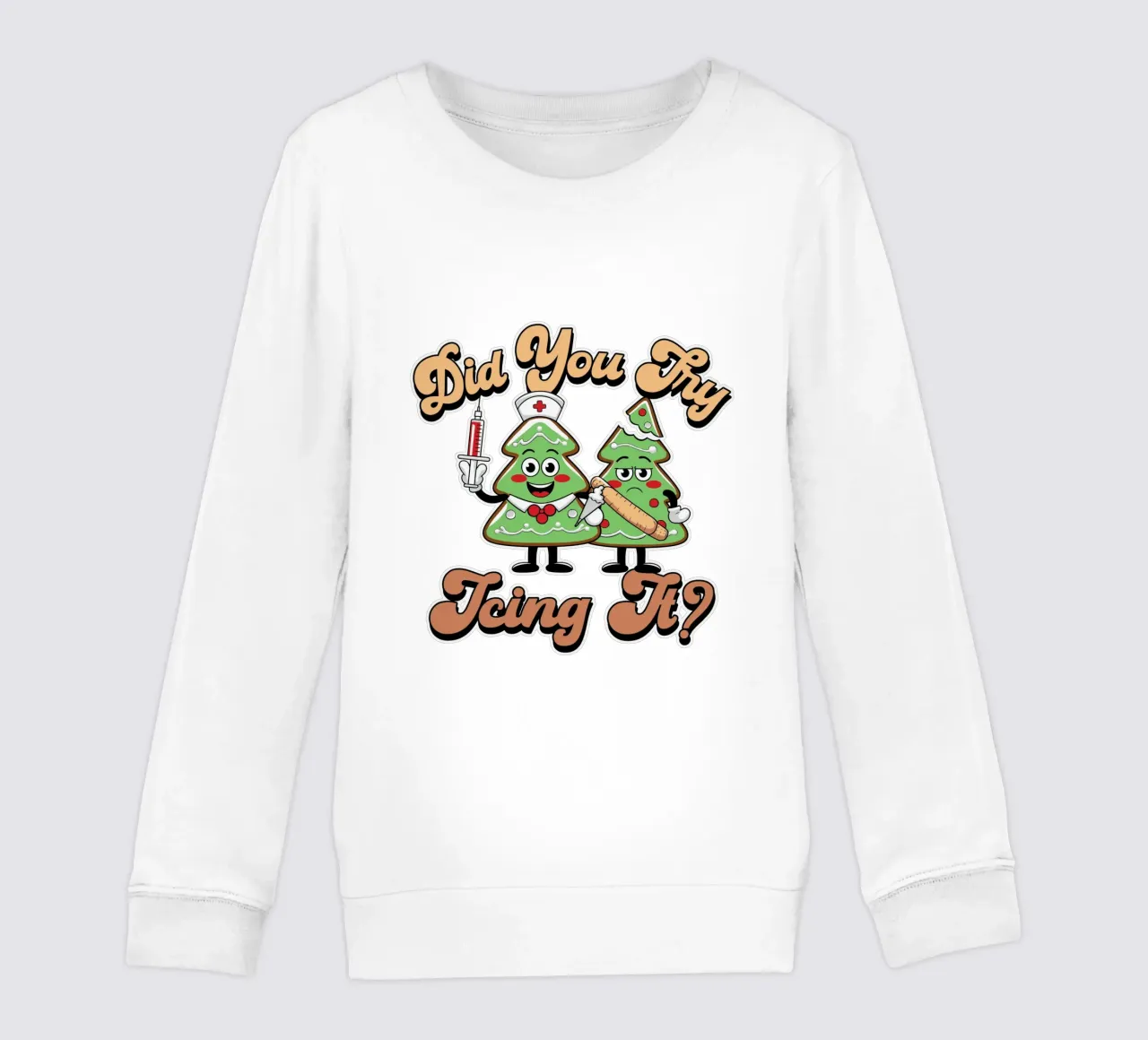 Did You Try Icing It felpa bambino da edsonramosart