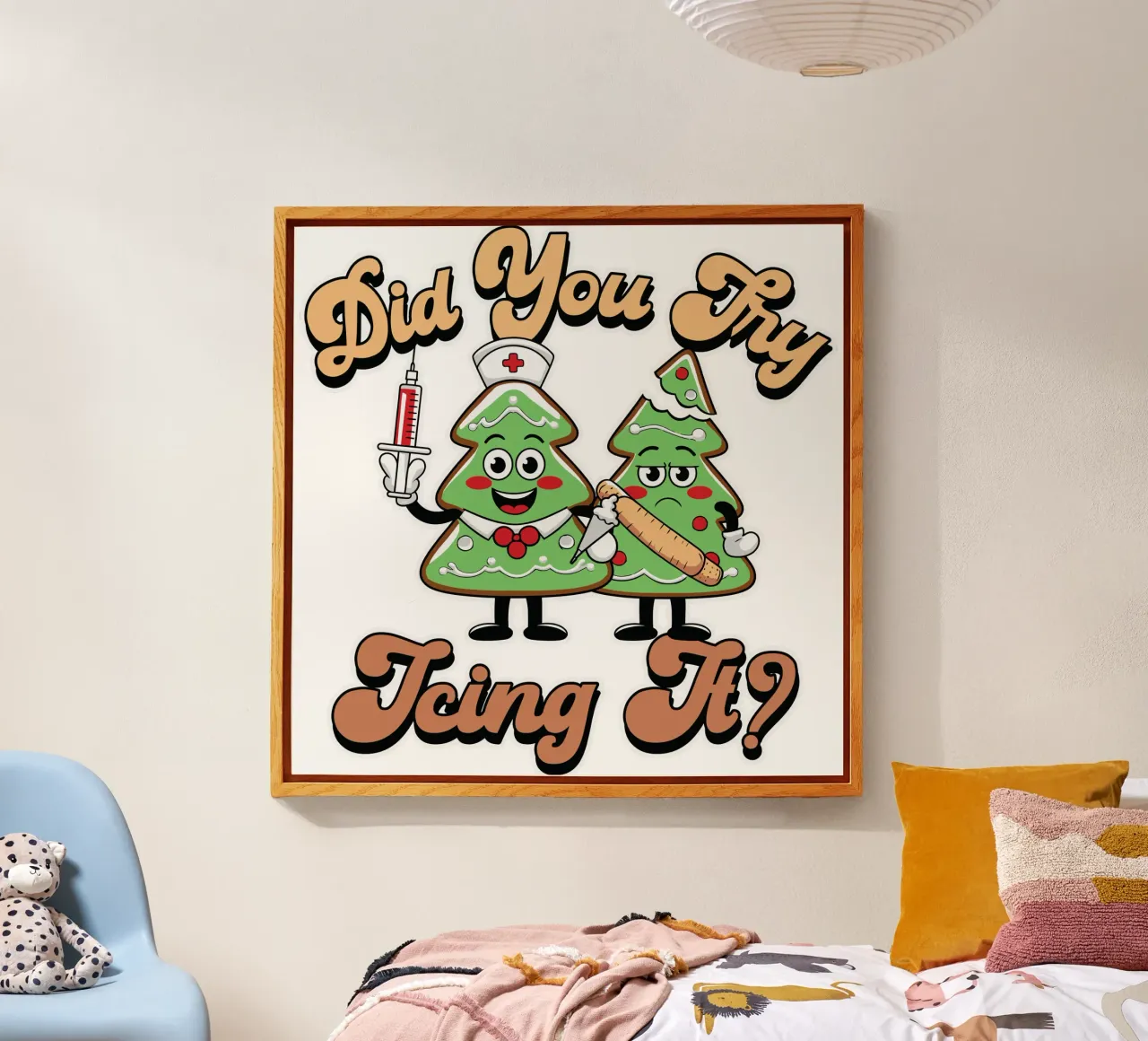 Did You Try Icing It plexiglass da edsonramosart