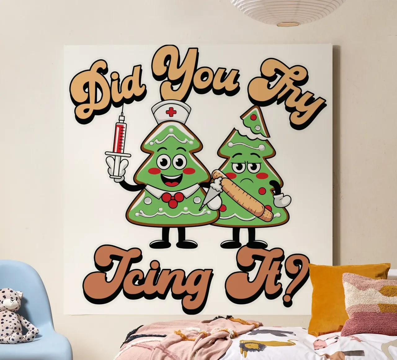 Did You Try Icing It tela da edsonramosart