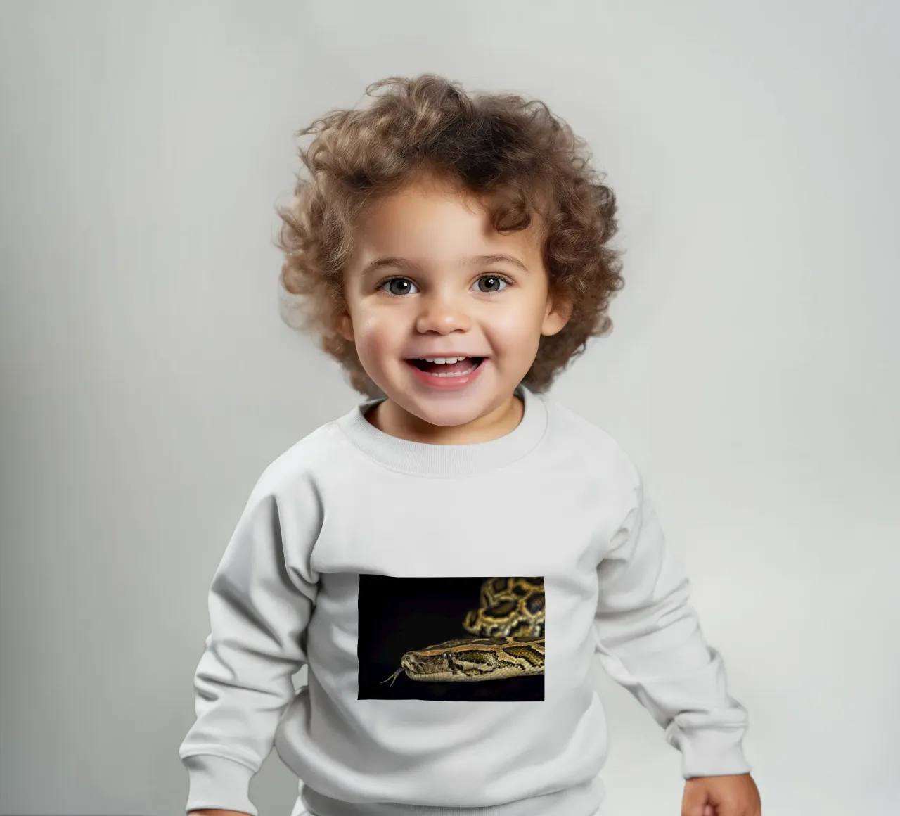 Photo de Python sweat pour bébé de Curious Collections by Marielle Leenders